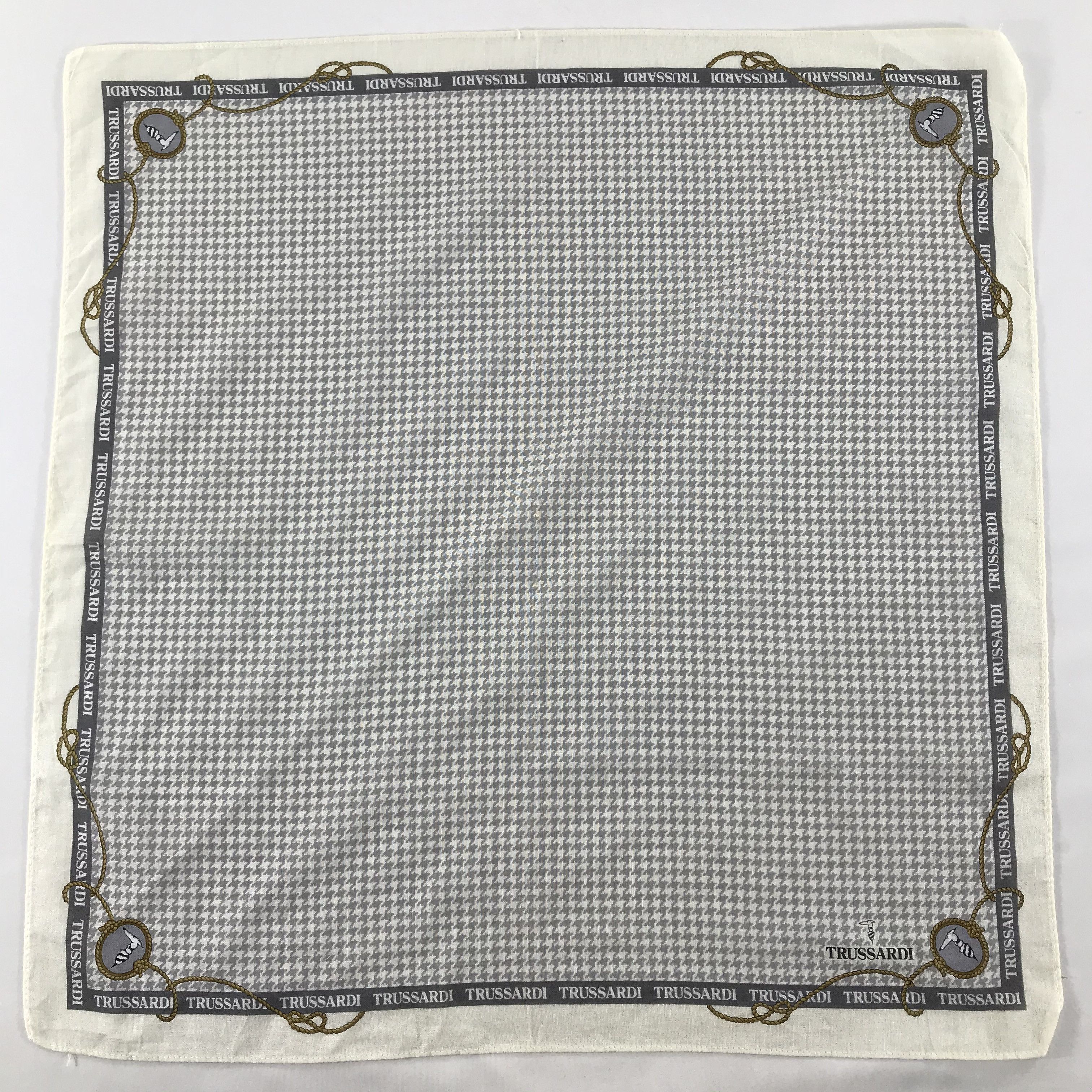 Trussardi × Vintage Trussardi Neckerchief / Bandana / Handkerchief Size ONE SIZE - 3 Thumbnail