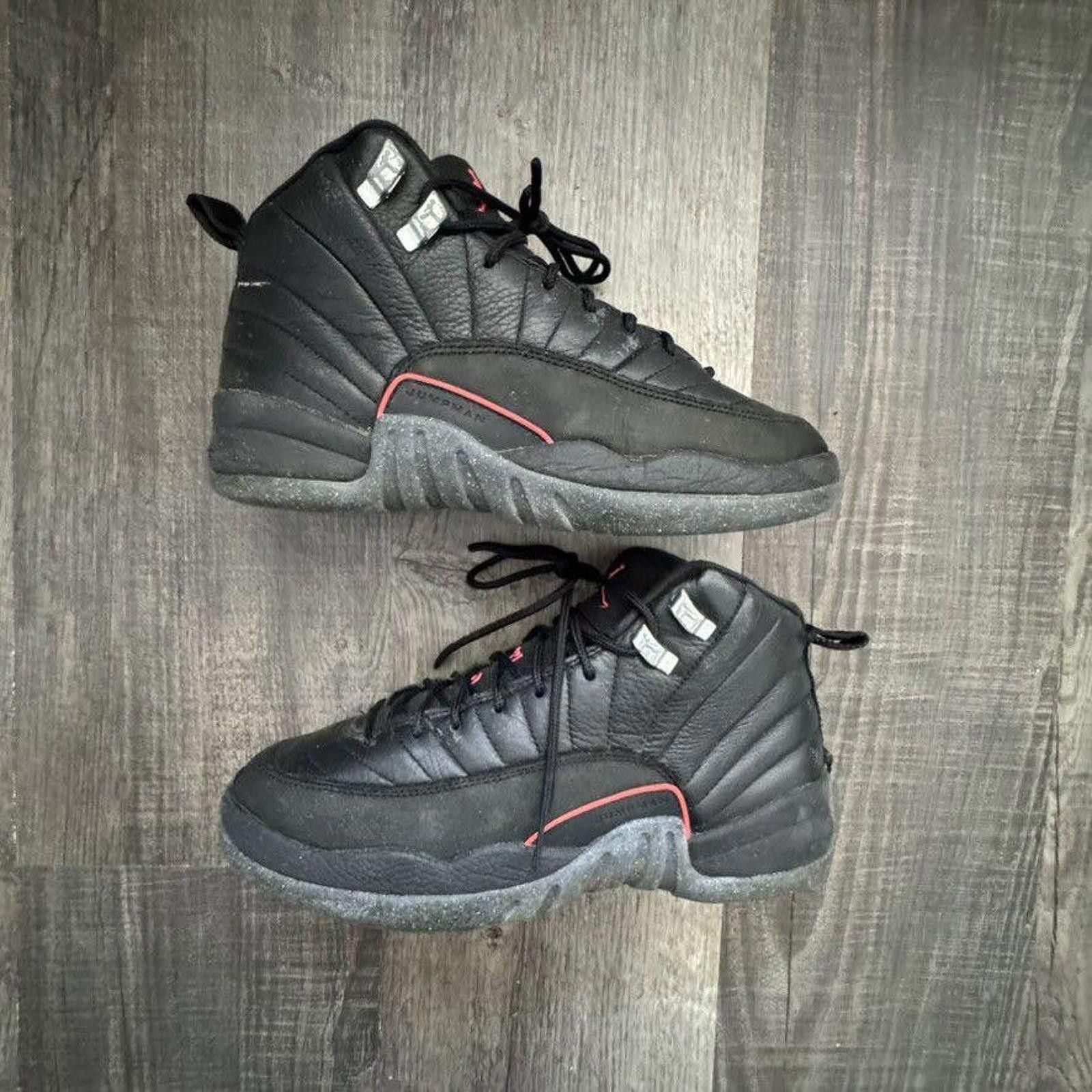 Nike NIKE • JORDAN 12 GS "Retro Utility" (6M) Size US 6 / EU 39 - 2 Thumbnail