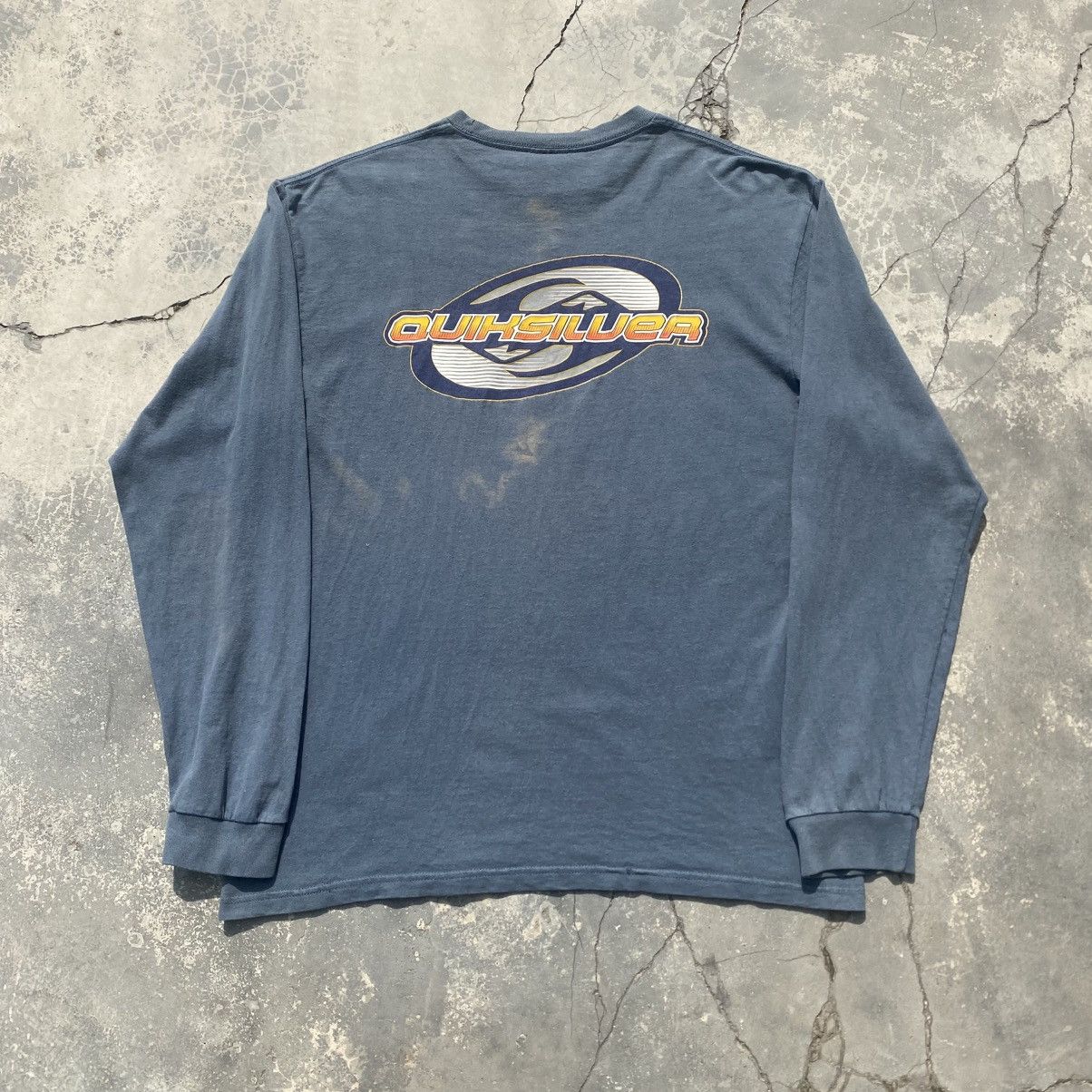 Billabong × Mambo × Quiksilver Vintage QUIKSILVER Long Sleeve tee Size US L / EU 52-54 / 3 - 2 Thumbnail