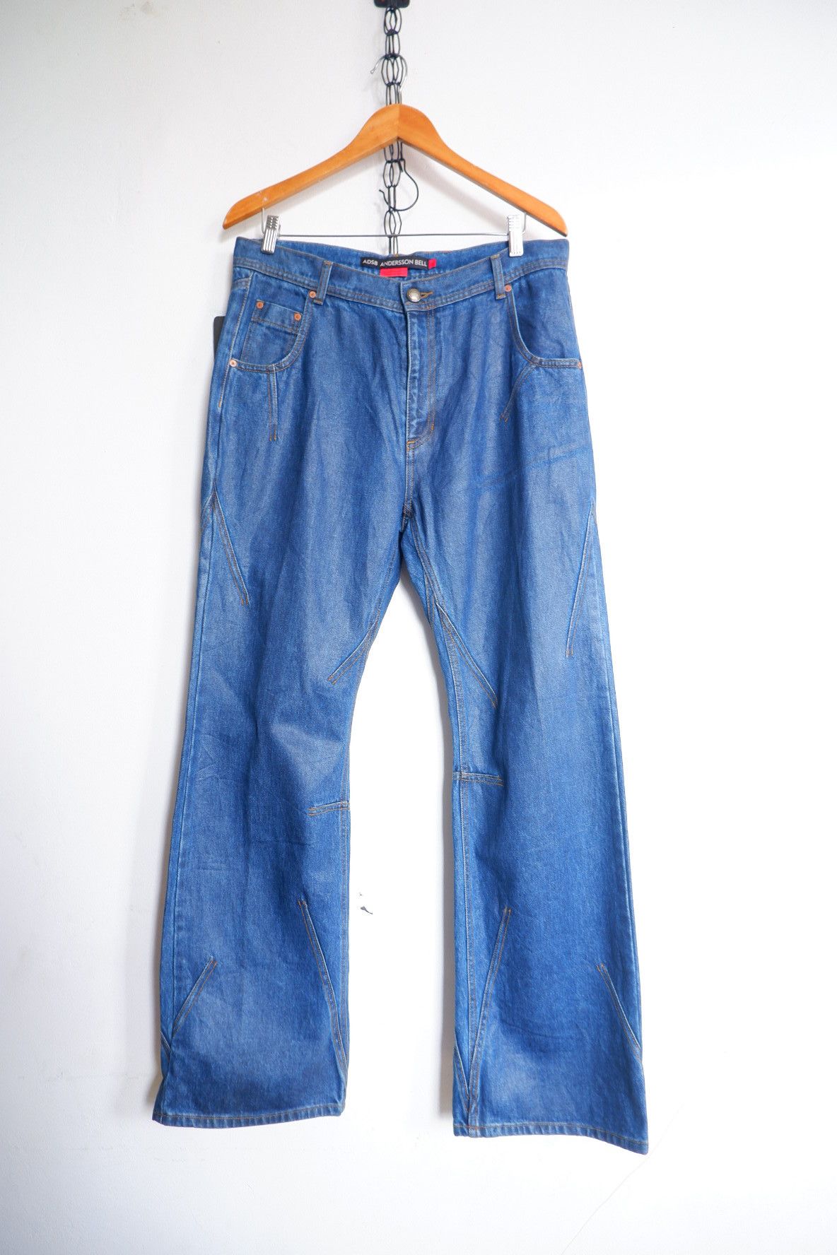 Andersson Bell Andersson Bell Tripot Coated Flare Jeans Size US 34 / EU 50 - 1 Thumbnail