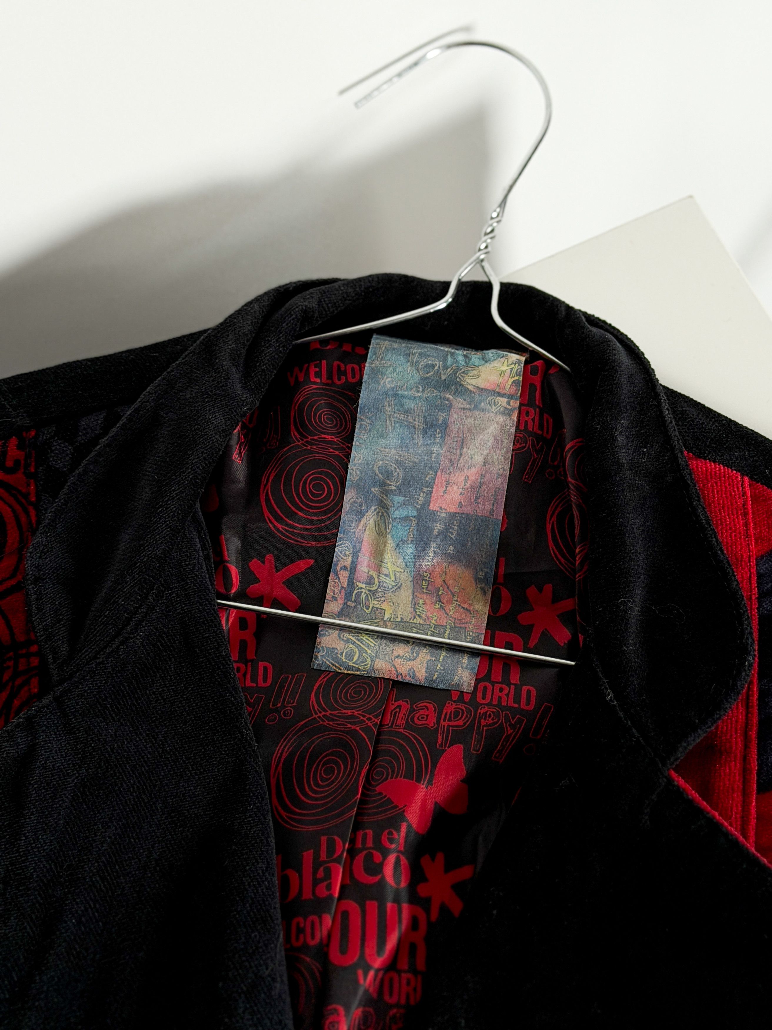 Desigual Desigual Women’s Patchwork Velvet Coat Geo Print Graphics Size M / US 6-8 / IT 42-44 - 10 Thumbnail