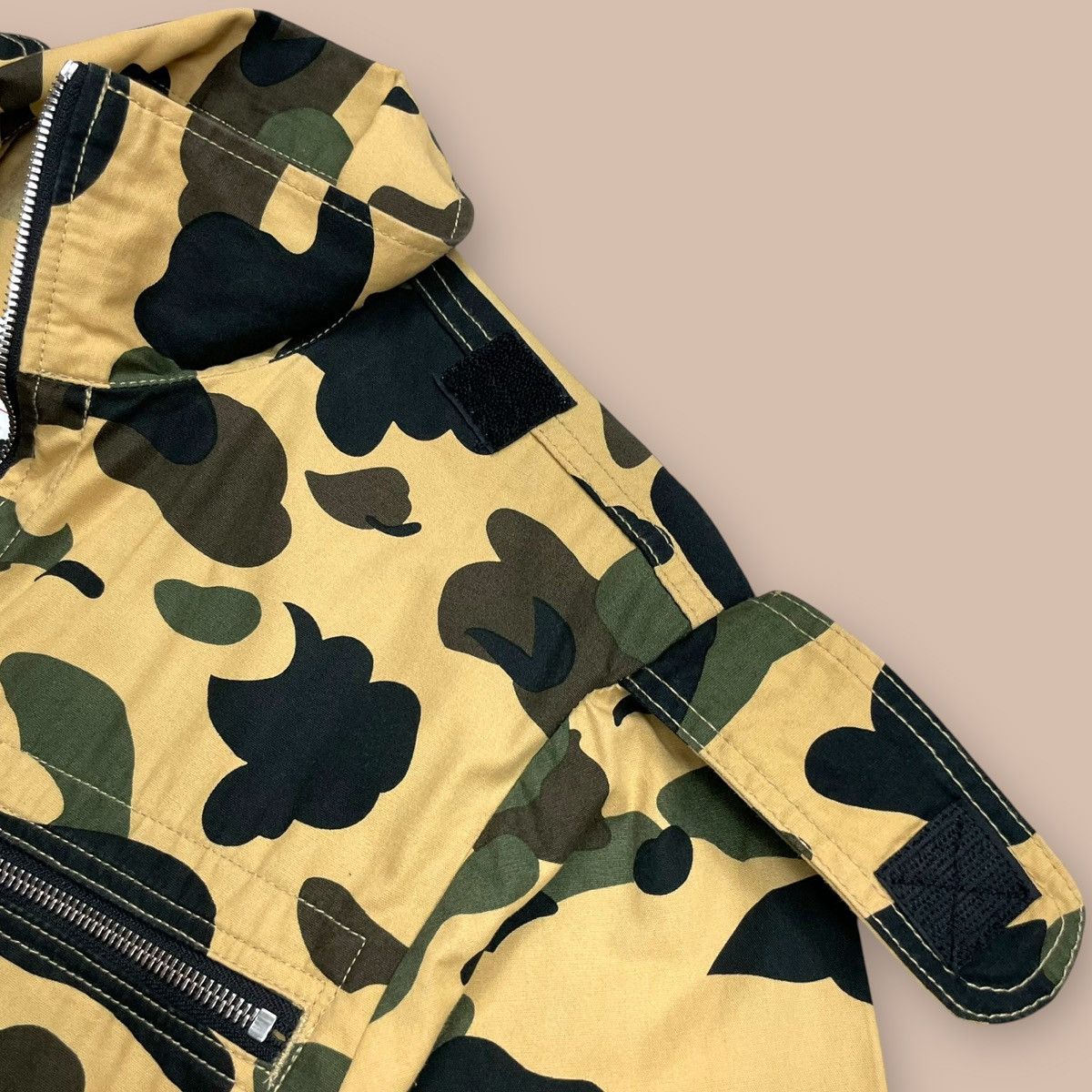 Bape OG2000's BAPE 1st Camo L/S Zip Up Jacket Size US M / EU 48-50 / 2 - 12 Thumbnail