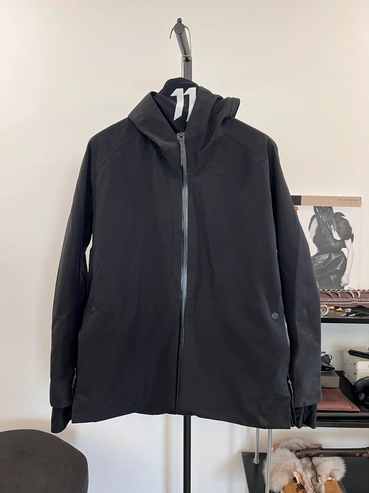 Boris Bidjan Saberi BBS technical windproof packable short jacket M Size US M / EU 48-50 / 2 - 3 Thumbnail