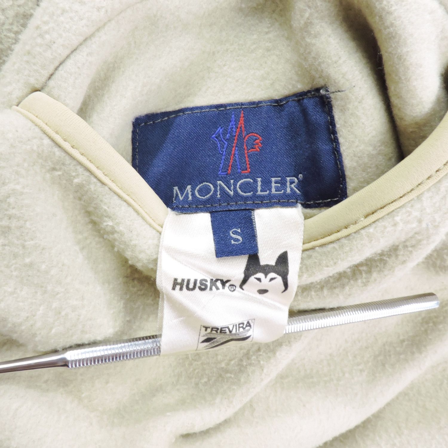 Moncler 90’S MONCLER HUSKY REVERSIBLE LIGHT GREEN FLEECE JACKET Size US S / EU 44-46 / 1 - 5 Thumbnail