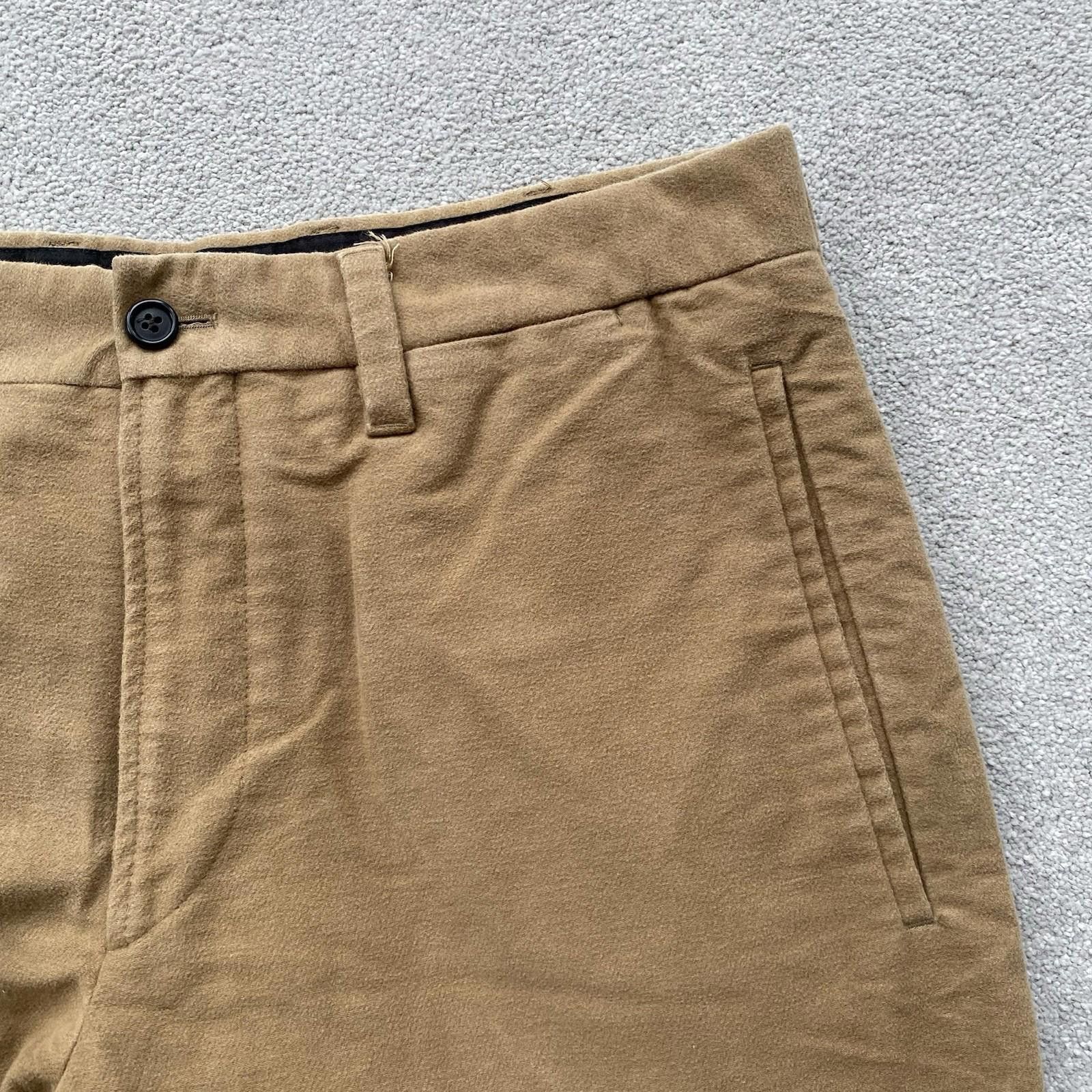 Prada Prada Panelled Casual Trousers Tan Size 48 Size US 30 / EU 46 - 3 Thumbnail
