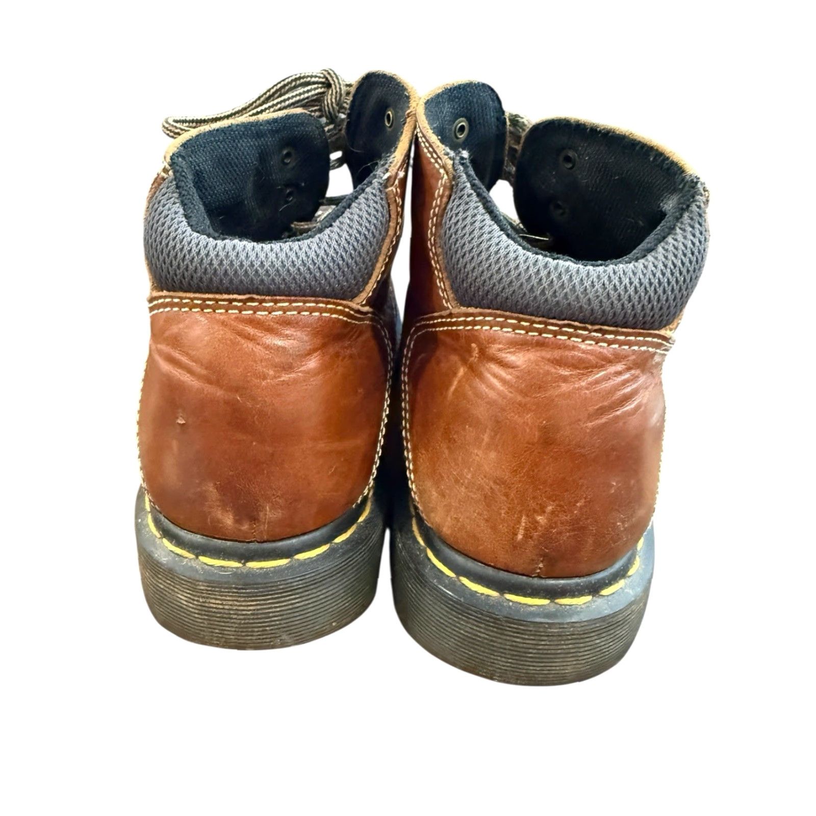 Dr. Martens Dr. Martens Boots Lace Up Mens Size 9 Leather Brown Heavy Duty 8A07 Punk Casual Boots Mens Brown Leather 8A07 Dr. Martens Air Wair 8A07 Size US 9 / EU 42 - 7 Thumbnail