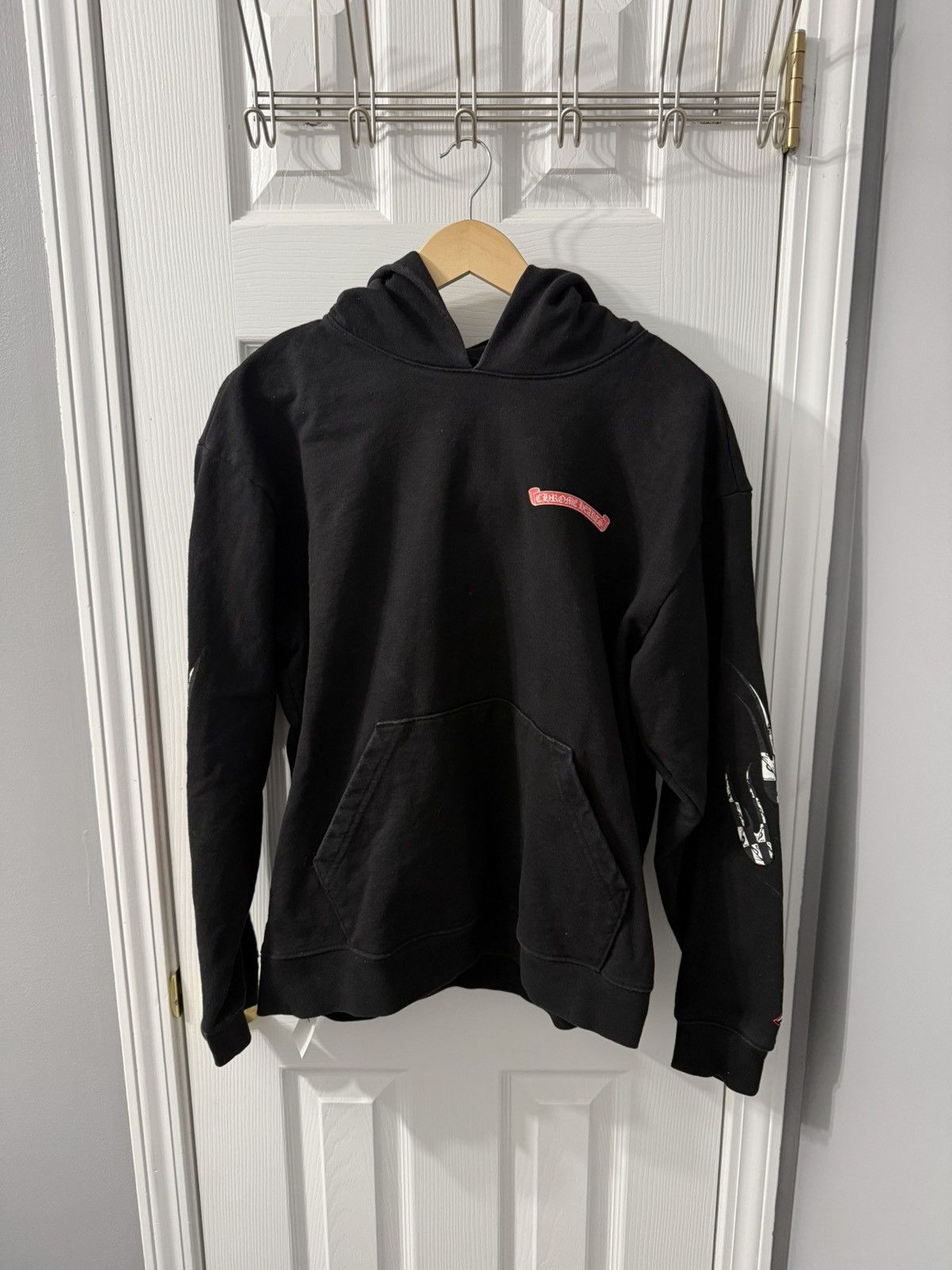 Chrome Hearts Stay Fast Hoodie Size Large