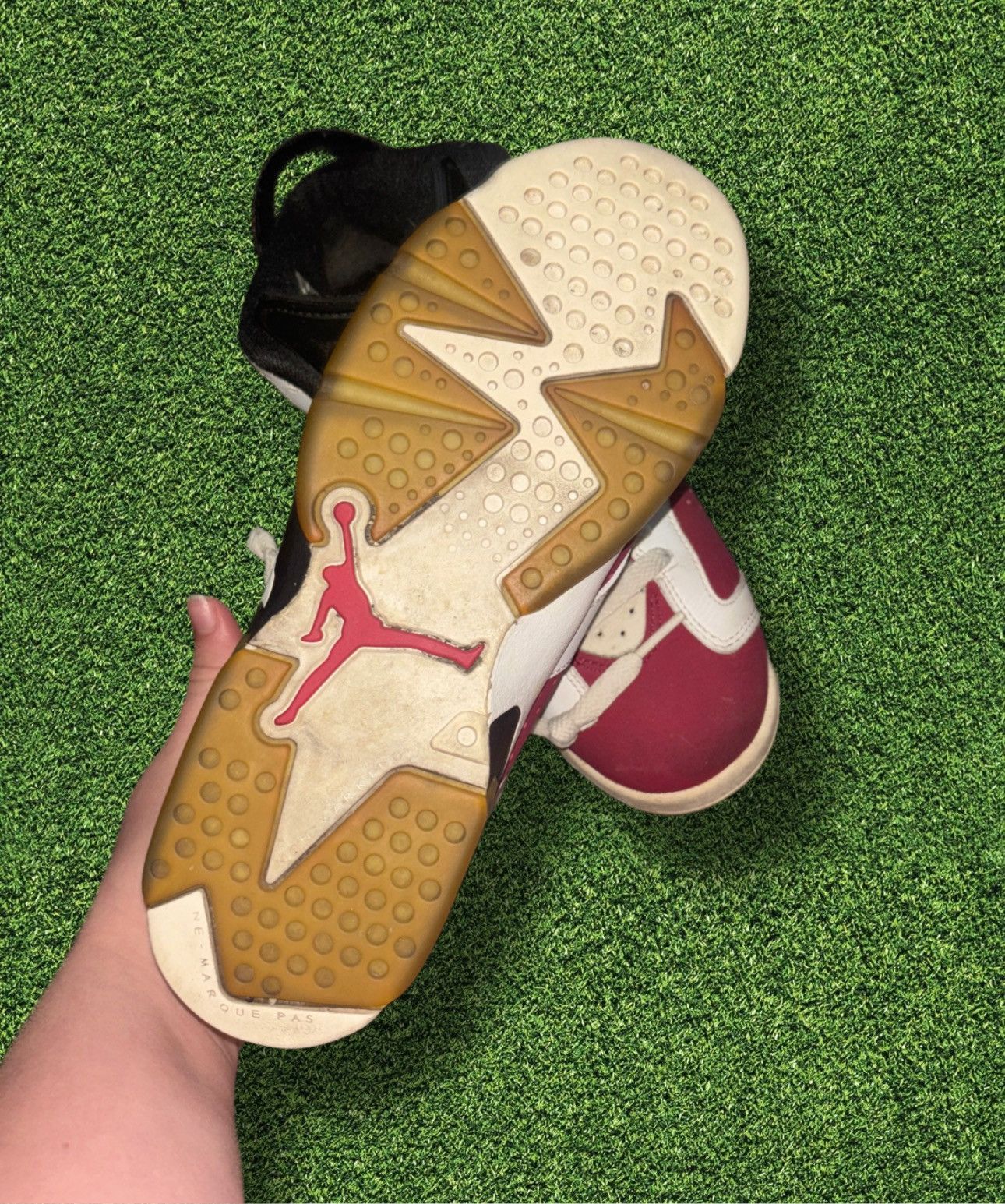 Jordan Brand × Nike Jordan 6 Carmine Size US 6.5 / IT 36.5 - 4 Thumbnail