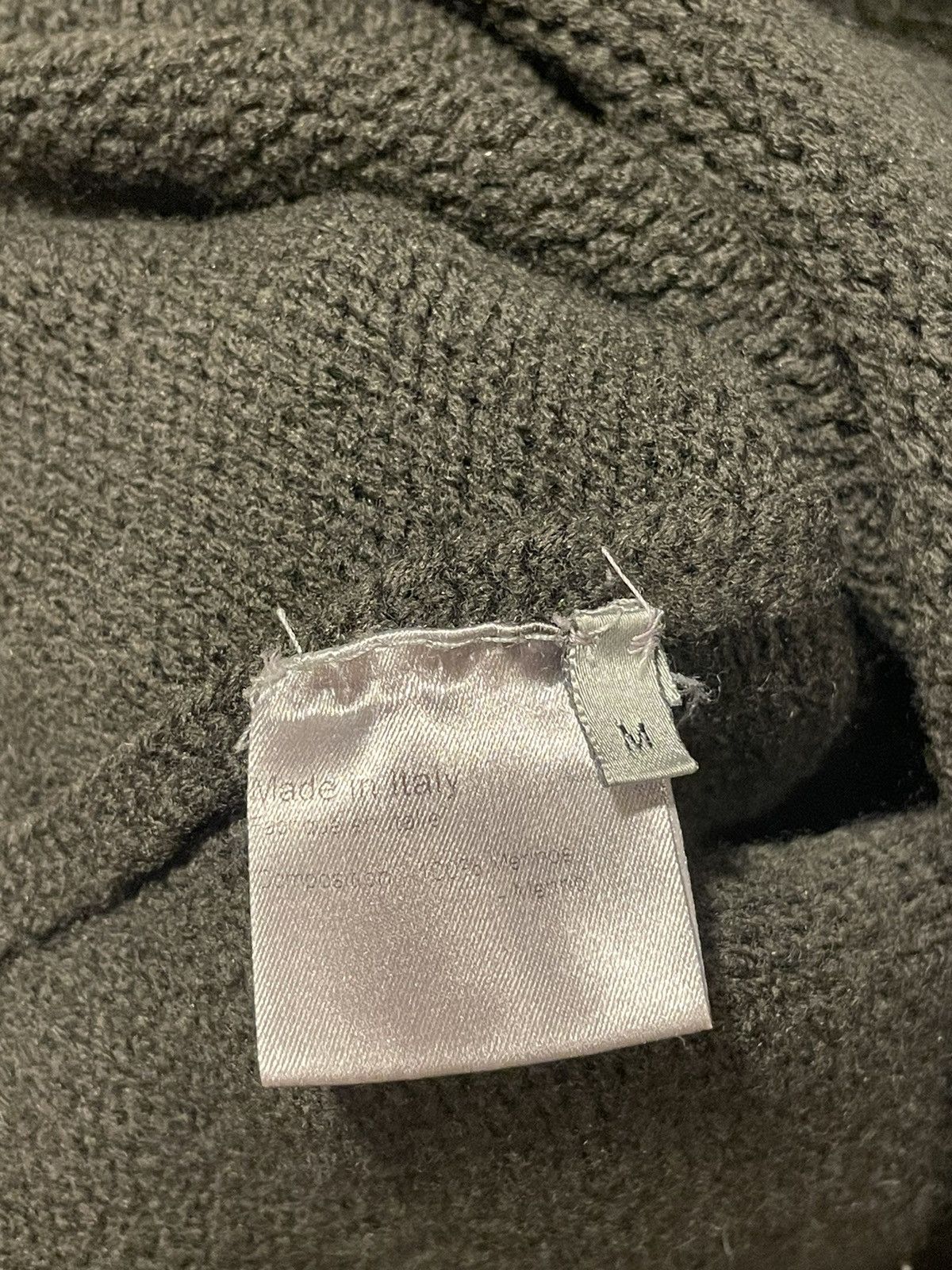 Dior × Hedi Slimane Dior Homme FW 2002 “Reflexion” Chain Turtleneck Size US M / EU 48-50 / 2 - 8 Thumbnail