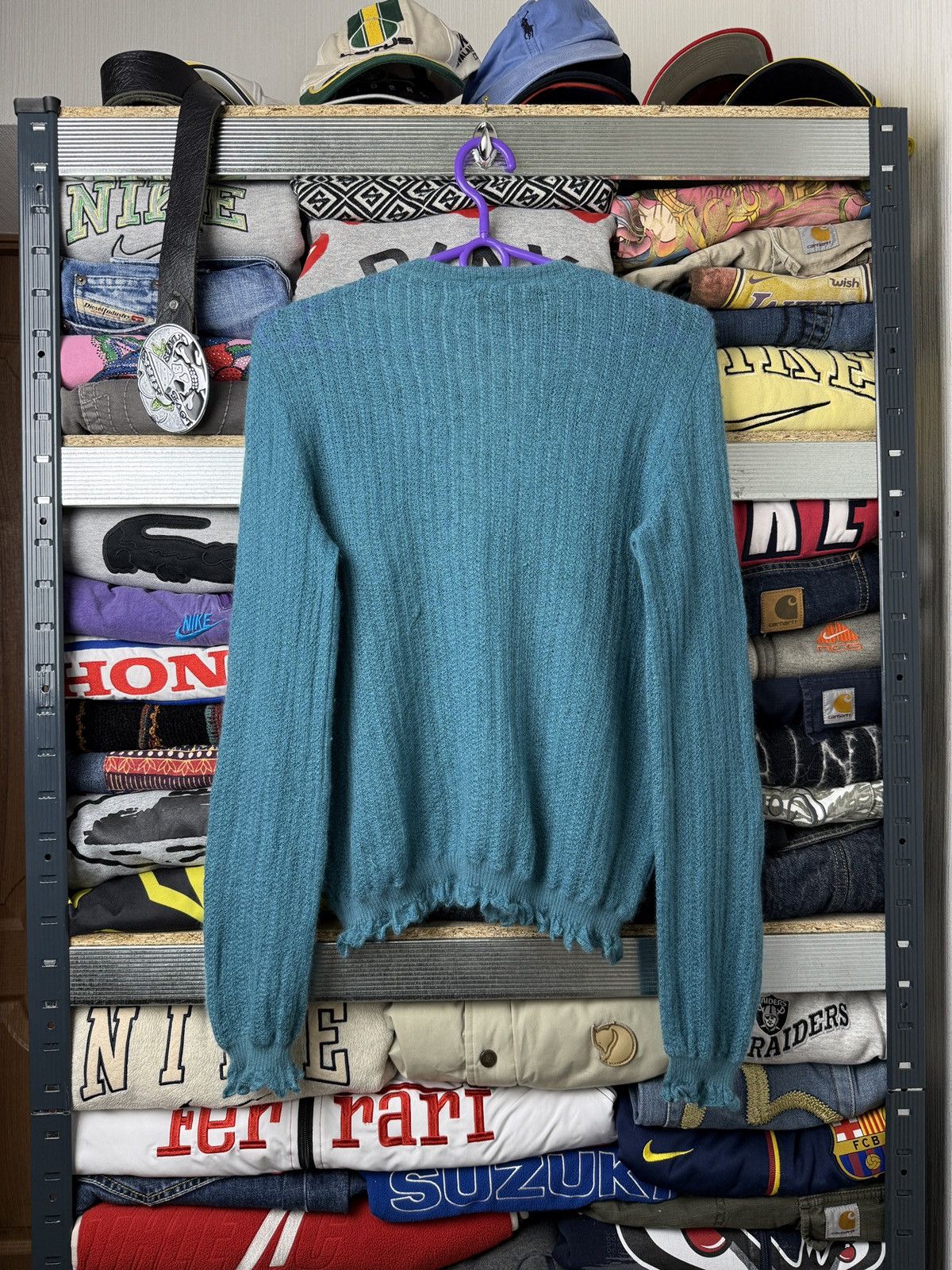 Vintage Louis Vuitton Cashemere Cardigan Size L / US 10 / IT 46 - 2 Thumbnail