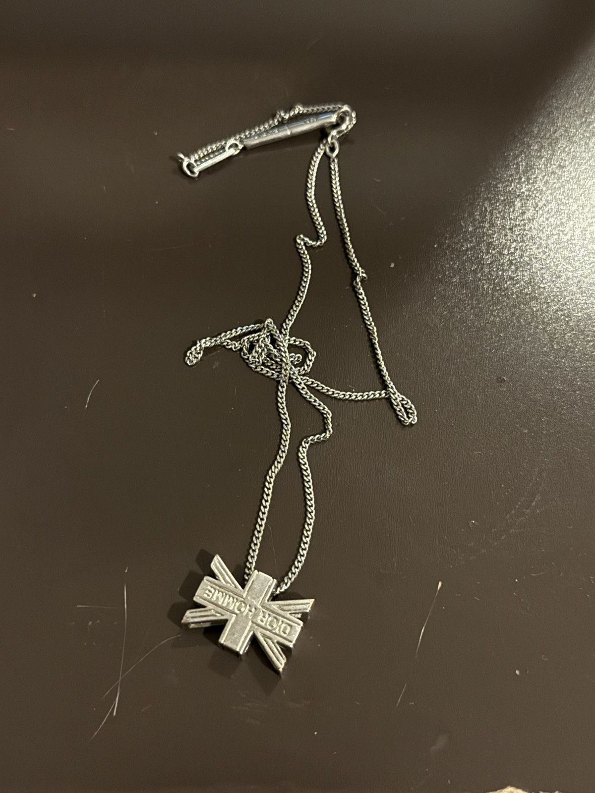 Dior × Hedi Slimane Dior HOMME GUITAR NECKLACE silver 925 Hedi Era