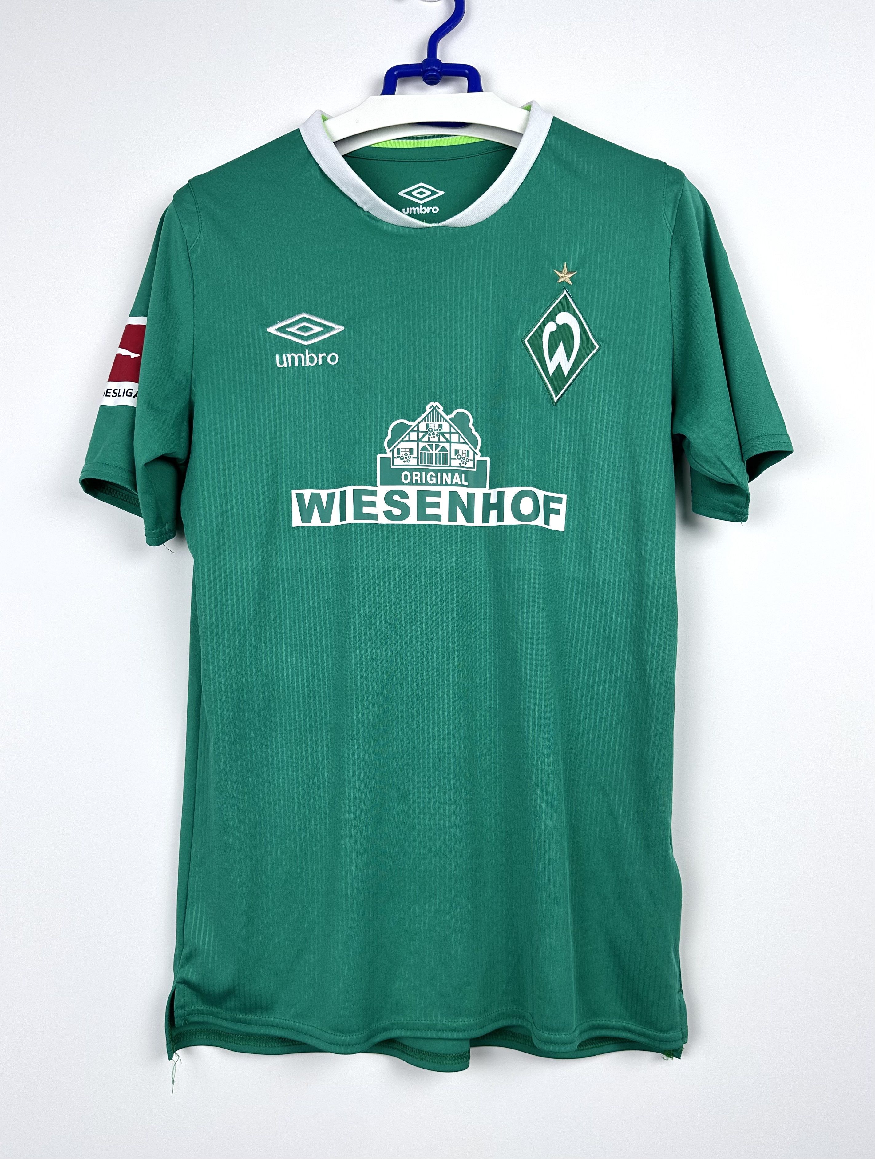 Umbro Vintage Umbro Werder Bremen Bundesliga football tee Size US M / EU 48-50 / 2 - 1 Thumbnail