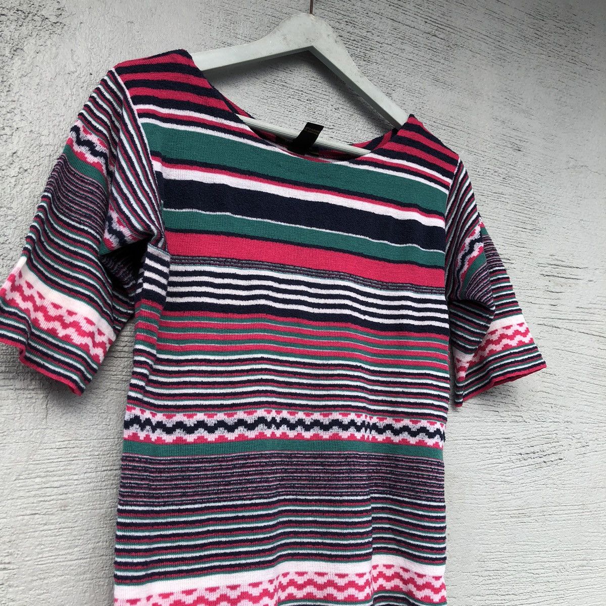 Louis Vuitton Louis Vuitton Multi Color Knit Blouse Size L / US 10 / IT 46 - 2 Thumbnail