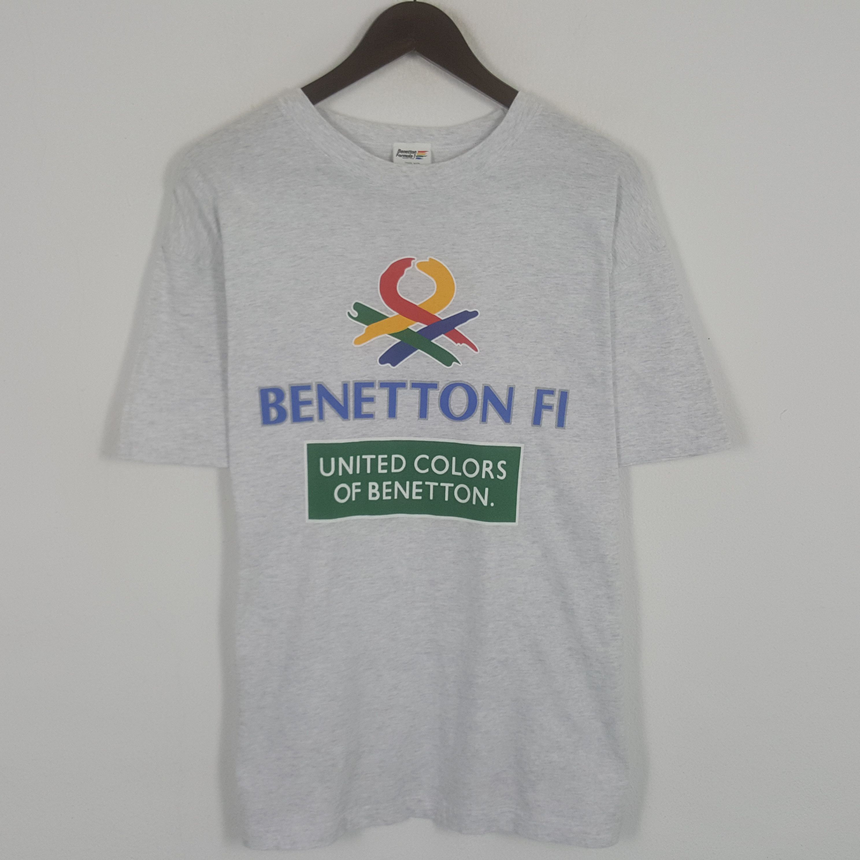 Benetton × Vintage Vintage Benetton Formula 1 Tshirt Size US L / EU 52-54 / 3 - 1 Thumbnail