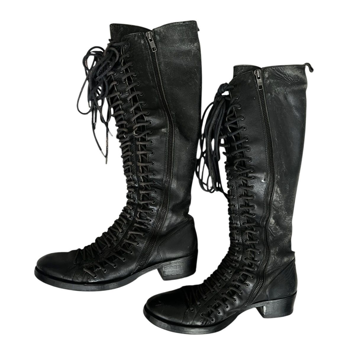 Ann Demeulemeester Ann demeulemeester triple lace boots sz 41-42