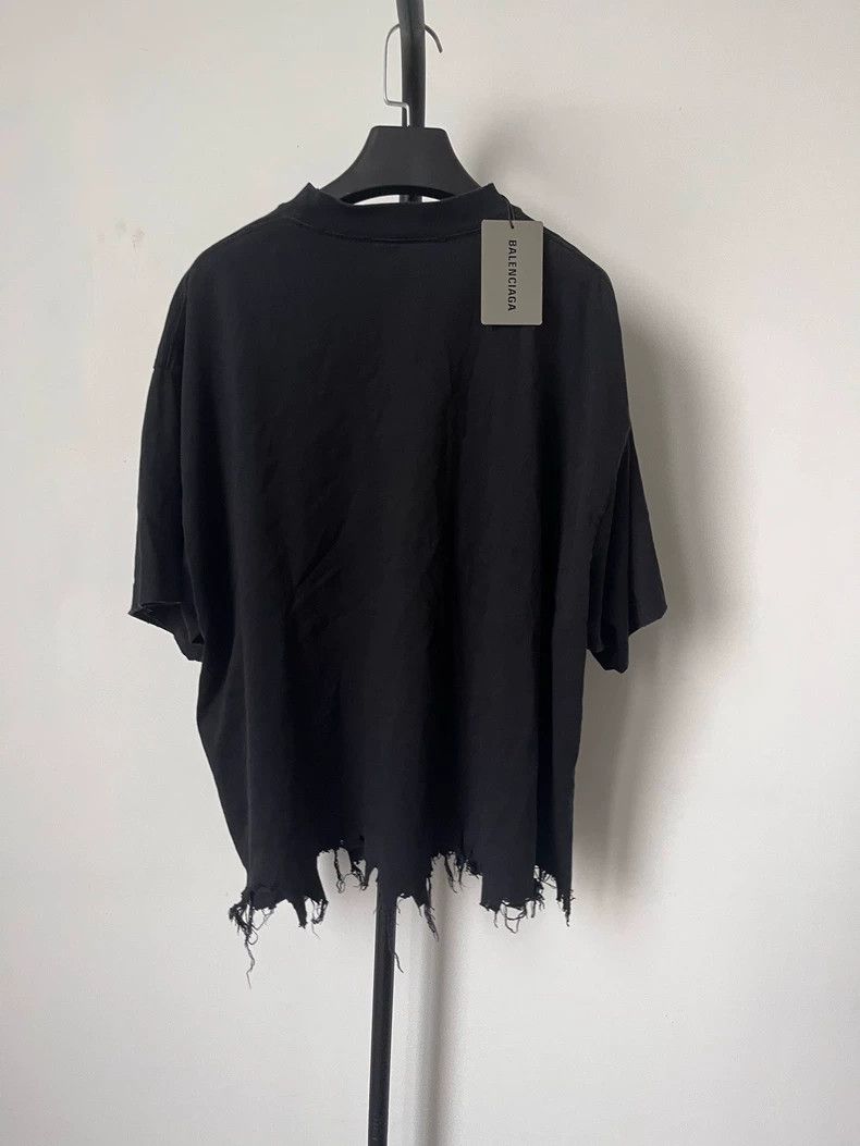 Balenciaga Balenciaga Logo monogram casual T-shirt with short sleeves Size US M / EU 48-50 / 2 - 2 Thumbnail