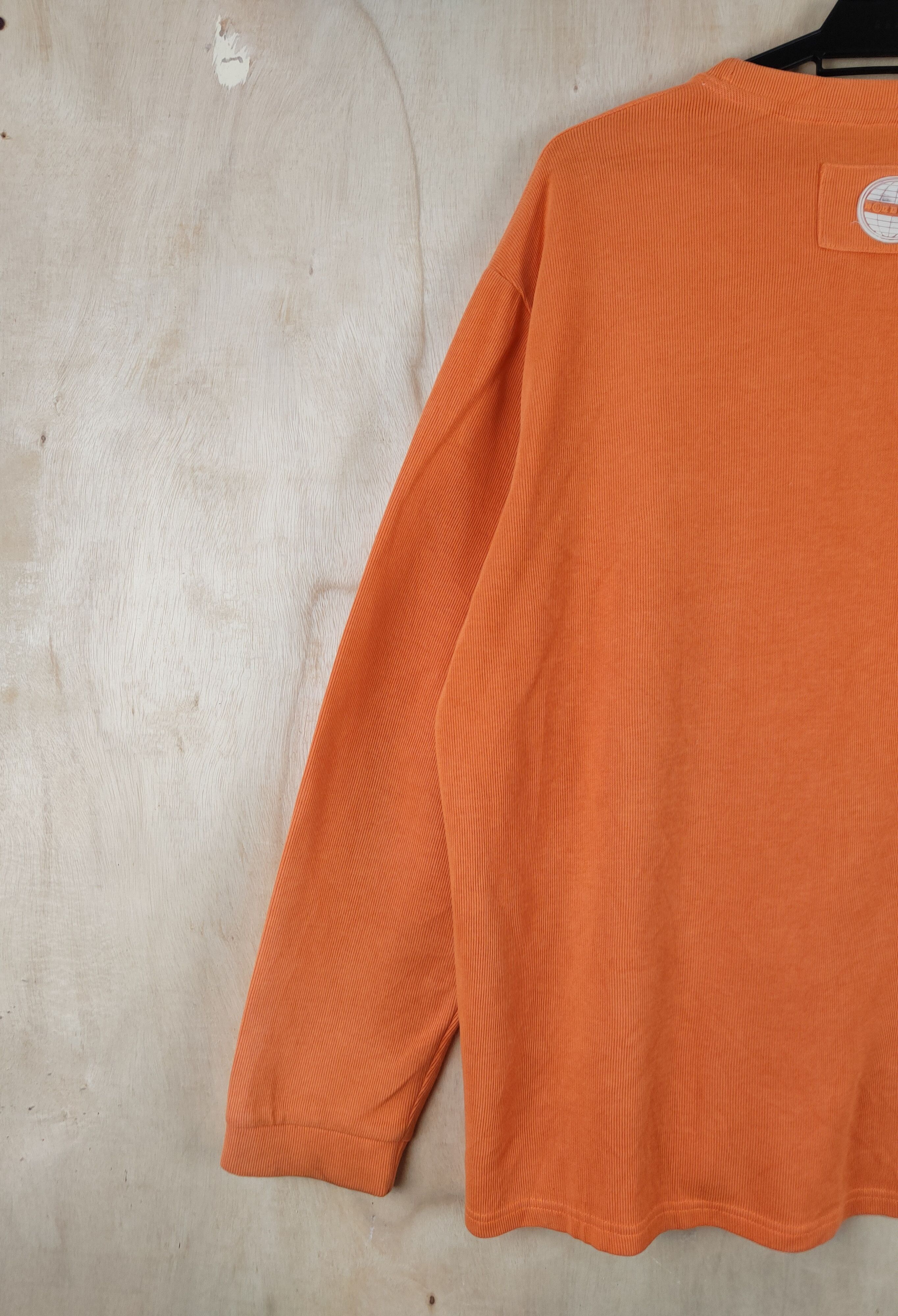 Japanese Brand × Vintage MCC 11 Orange plain Sweatshirts #S2611 Size US XL / EU 56 / 4 - 10 Thumbnail