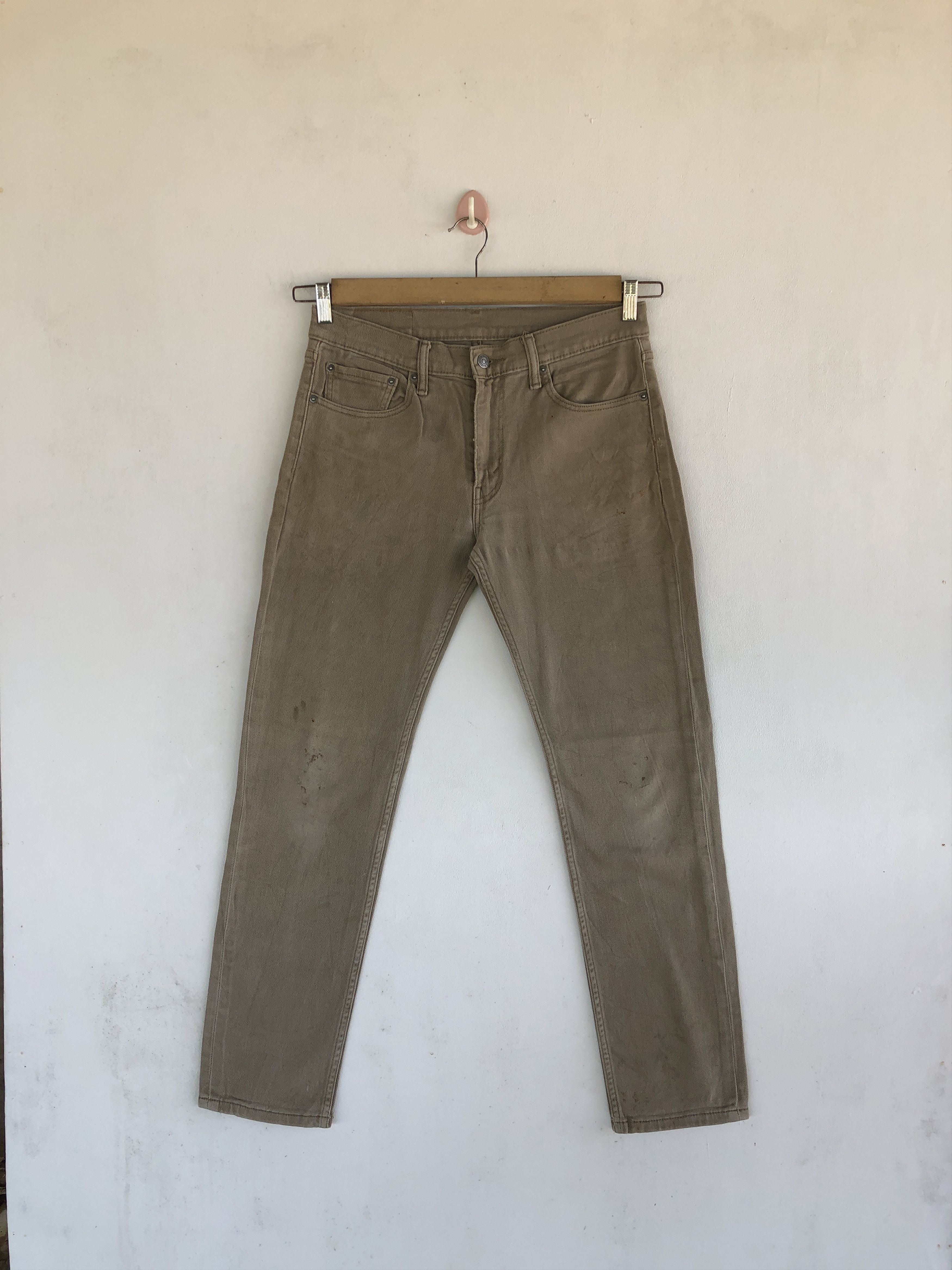 Levi's Vintage Levis 511 Jeans Brown Levi's Skinny Tapered Denim Size US 30 / EU 46 - 1 Thumbnail