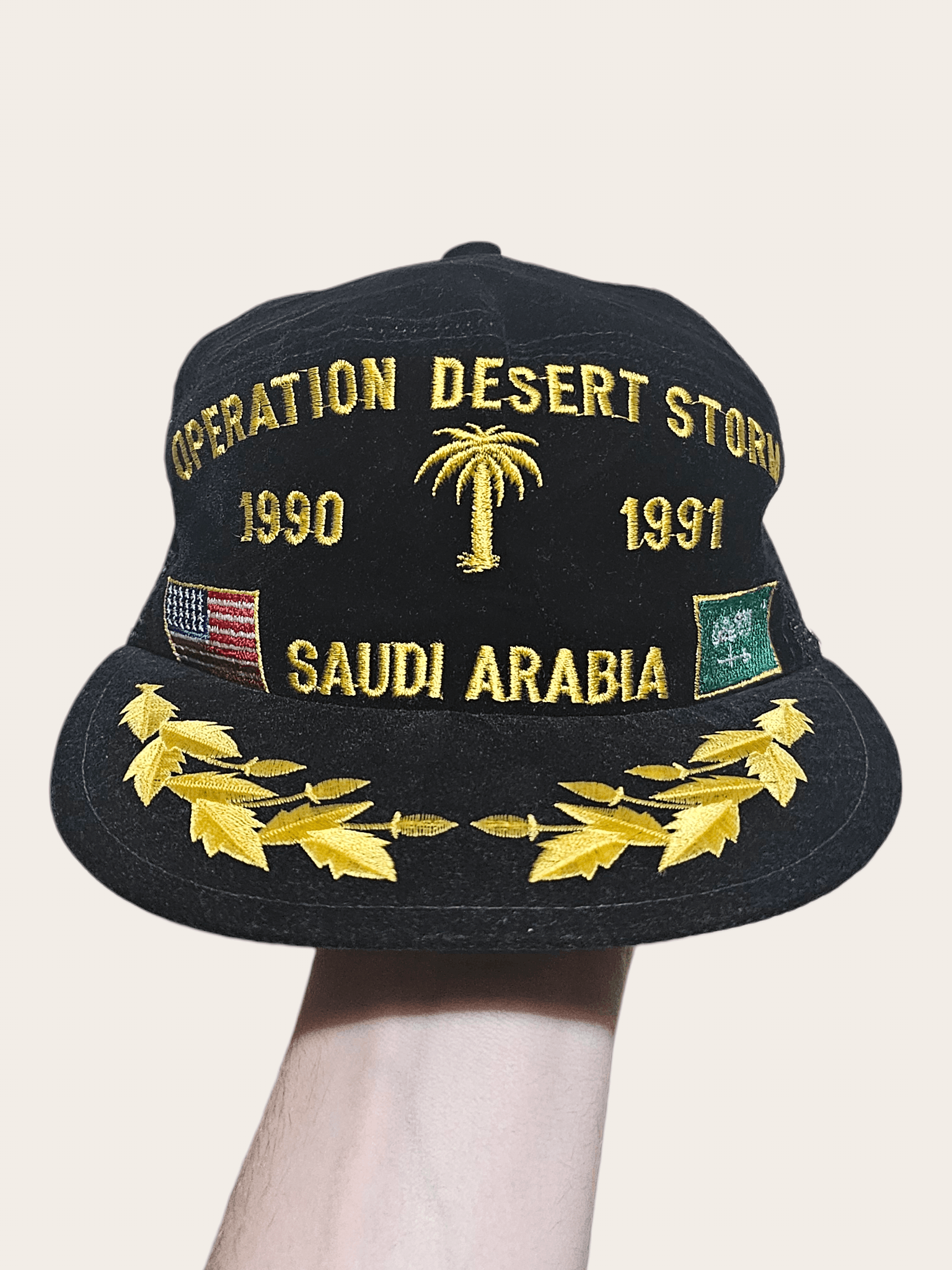 Vintage USA Operation Desert Storm Saudi Arabia 1990-91 Size ONE SIZE - 1 Thumbnail