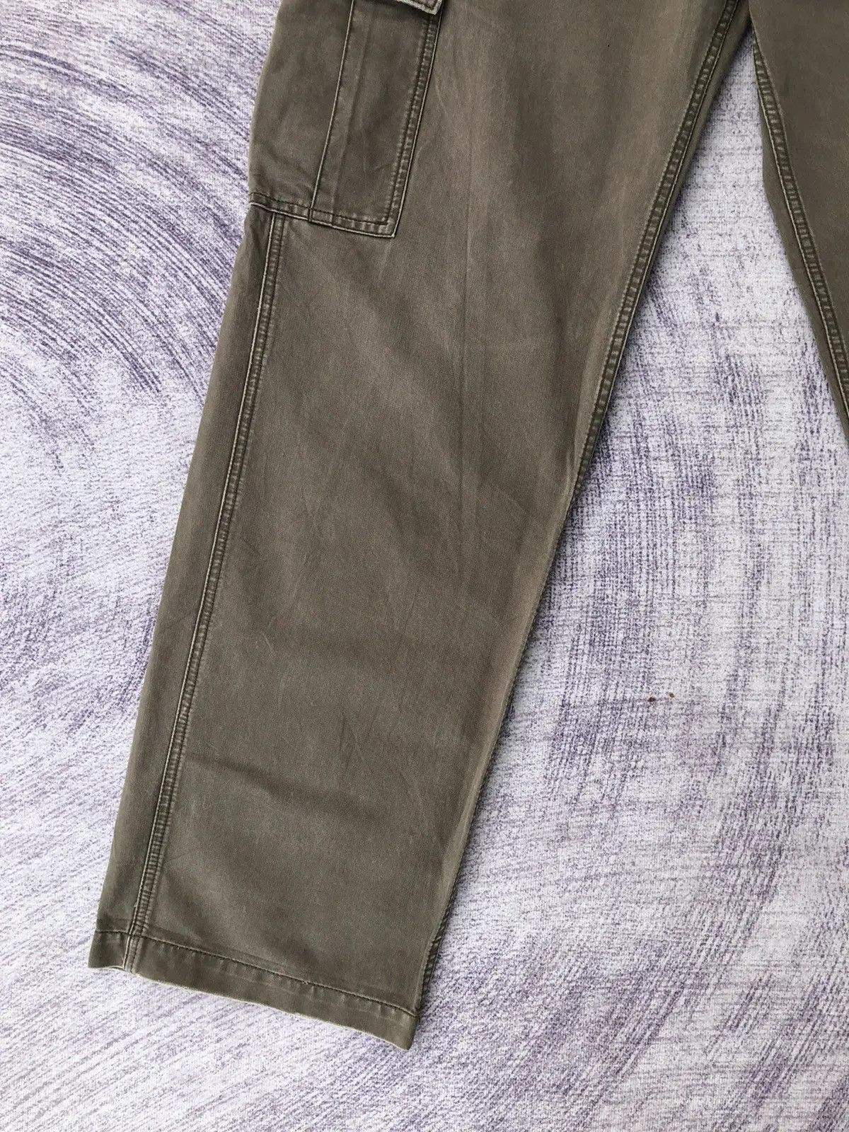 Oshkosh OshKosh Cargo Green Olive Style Multi-Pocket Pants Size US 31 - 5 Thumbnail