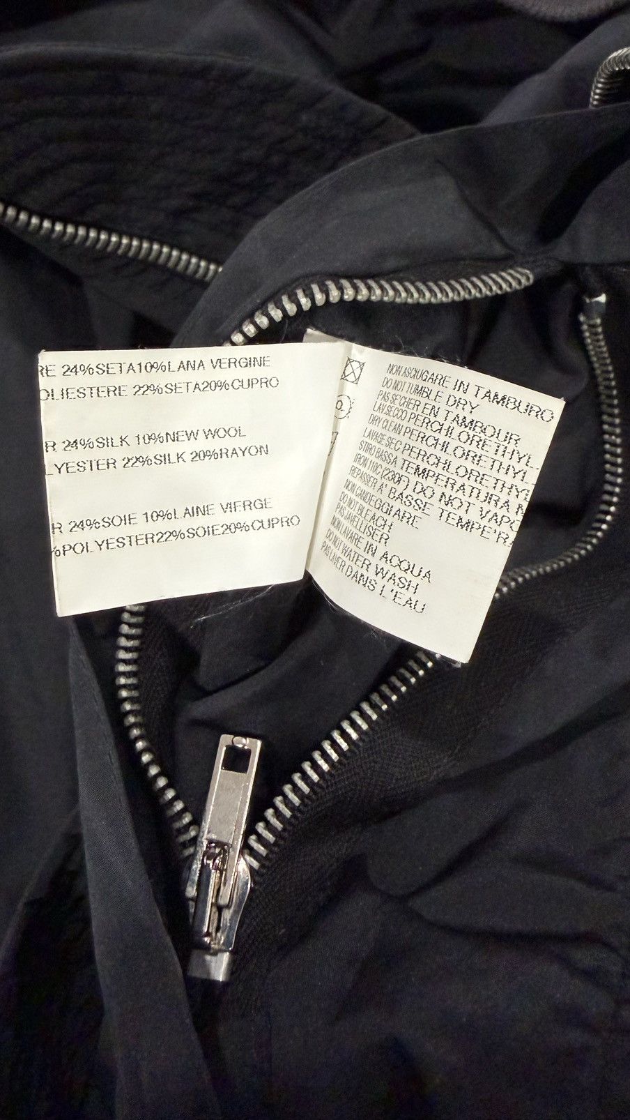 Rick Owens RICK OWENS BLACK MA-14 NYLON BOMBER JACKET Size US M / EU 48-50 / 2 - 12 Thumbnail