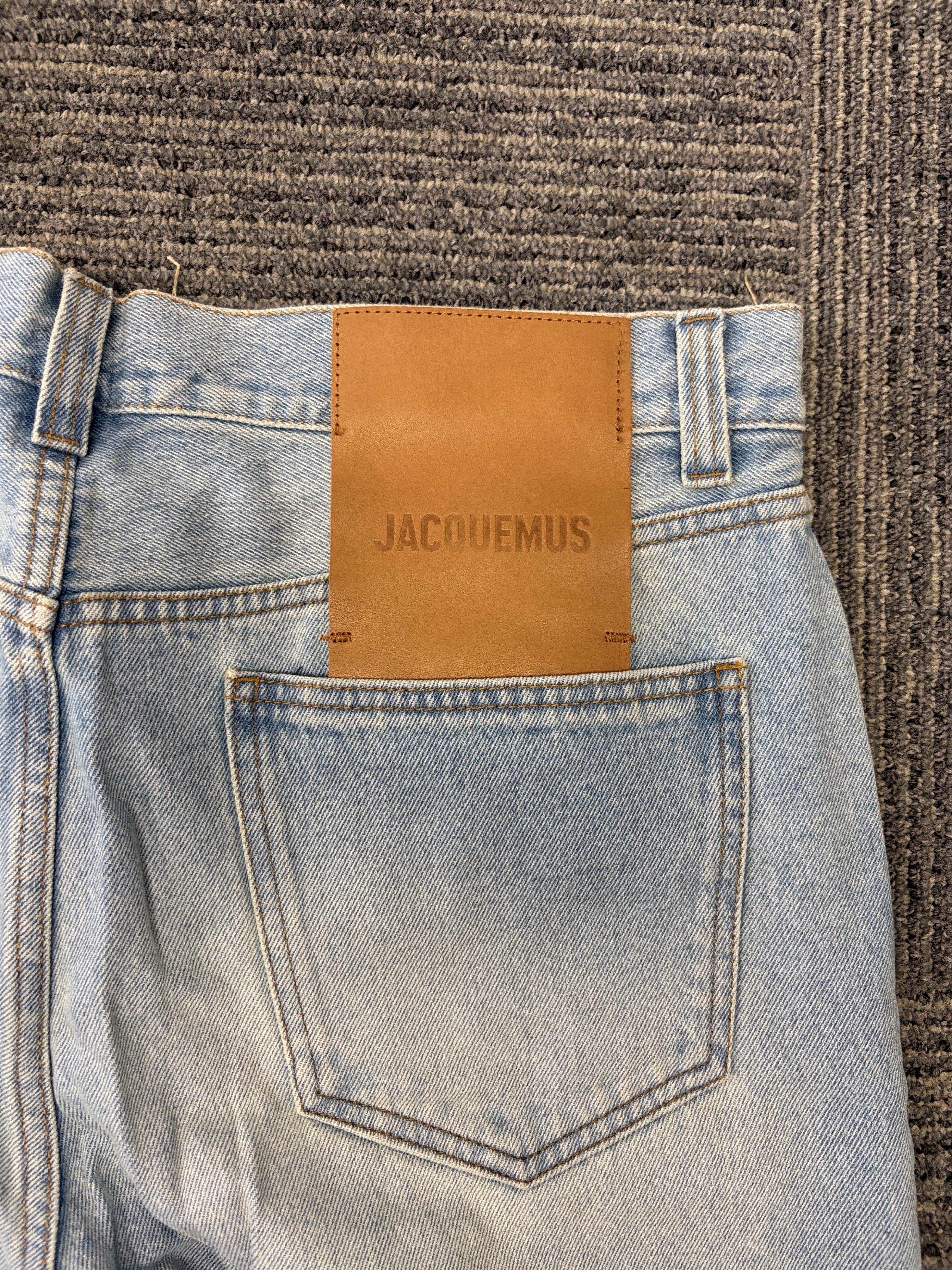 Jacquemus Jacquemus Blue Les Classiques 'Le de Nîmes Droit' Jeans sz32 Size US 32 / EU 48 - 3 Thumbnail
