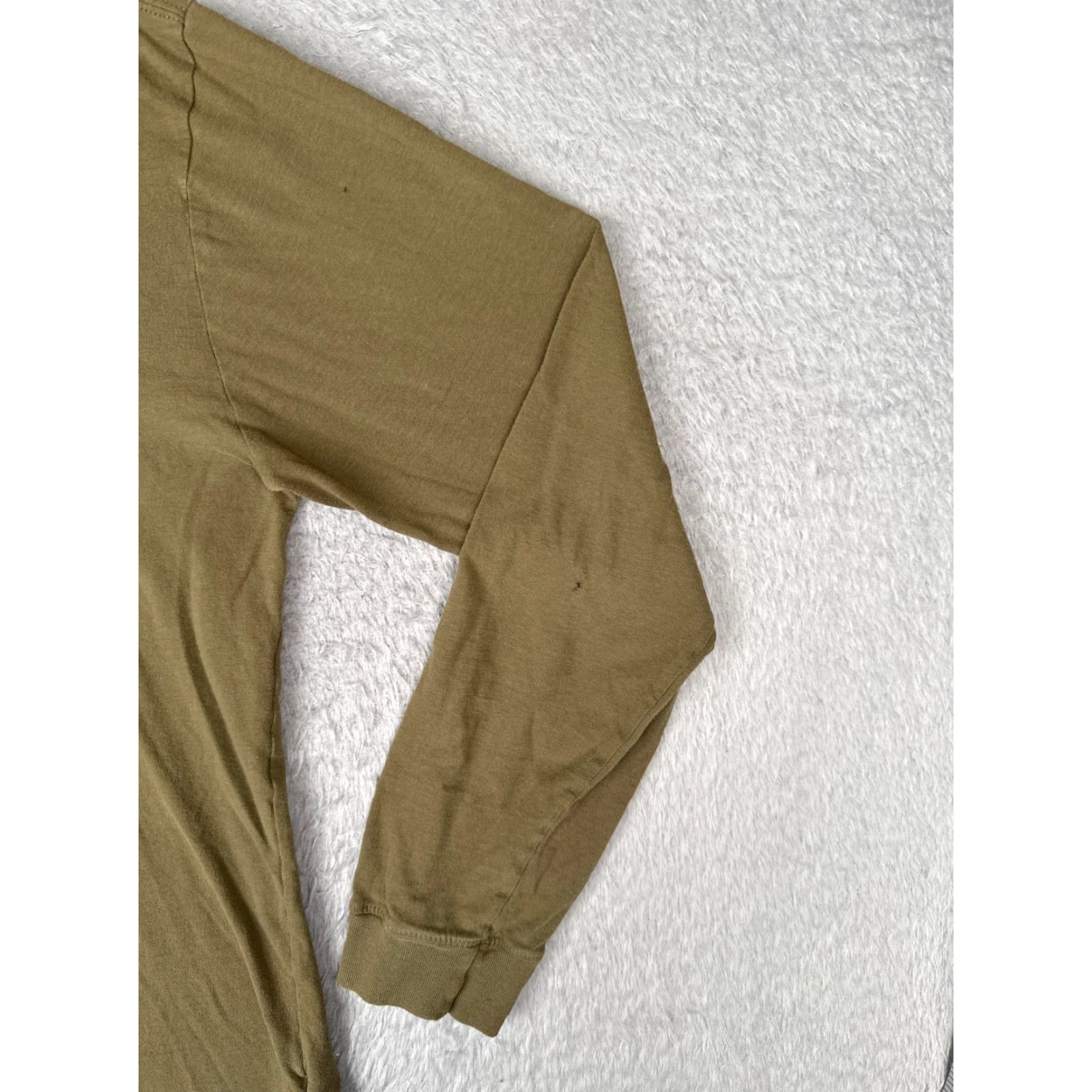 The North Face VINTAGE The North Face Shirt Men Medium Green 100% Cotton Long Sleeve Crew Neck READ Size US M / EU 48-50 / 2 - 2 Thumbnail
