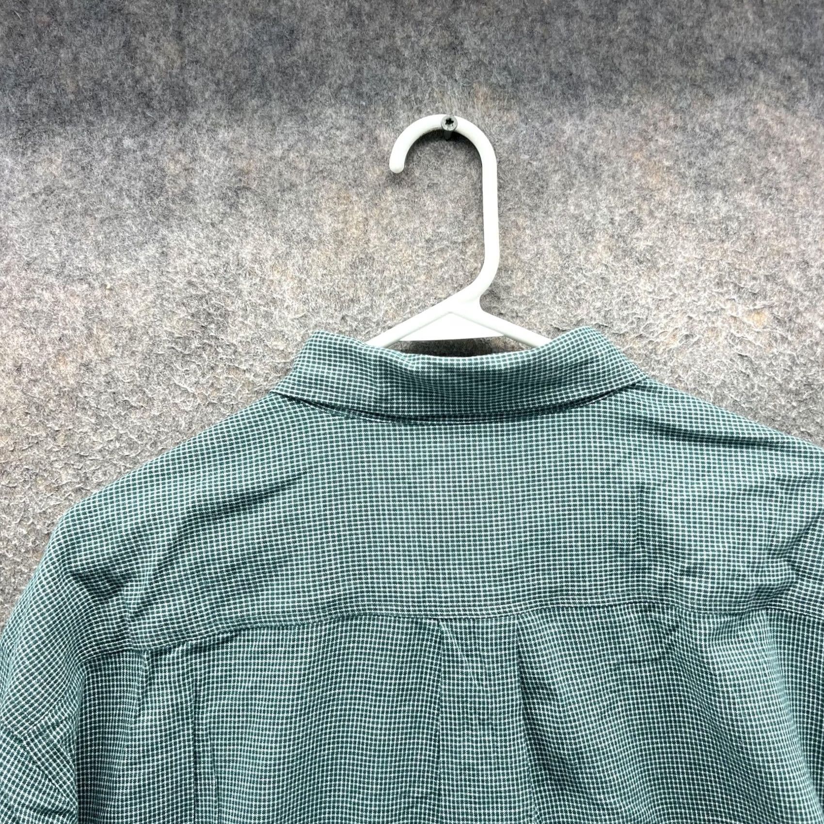 Brooks Brothers Brooks Brothers Shirt Mens L Green Check Long Sleeve Button Front Casual Size US L / EU 52-54 / 3 - 6 Thumbnail