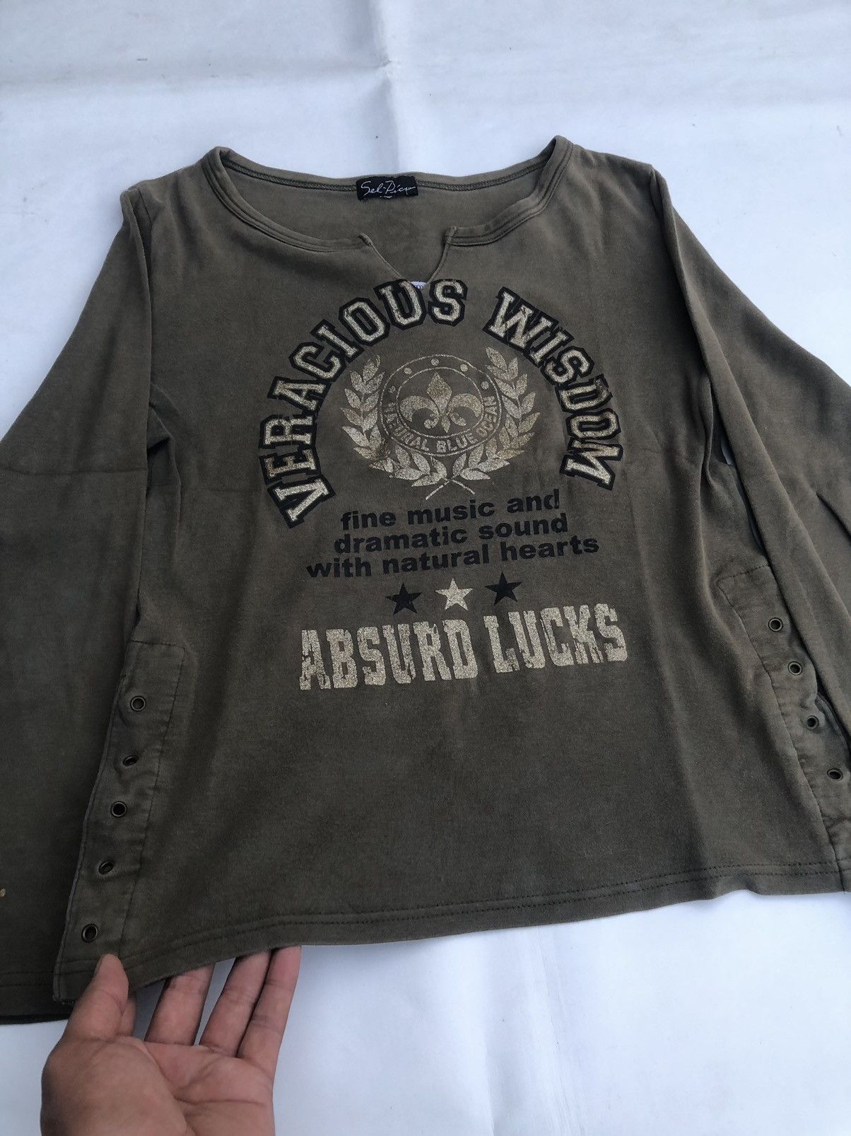 Hysteric Glamour Studded Poem Veracious Wisdom Rock Punk Style Size US M / EU 48-50 / 2 - 2 Thumbnail