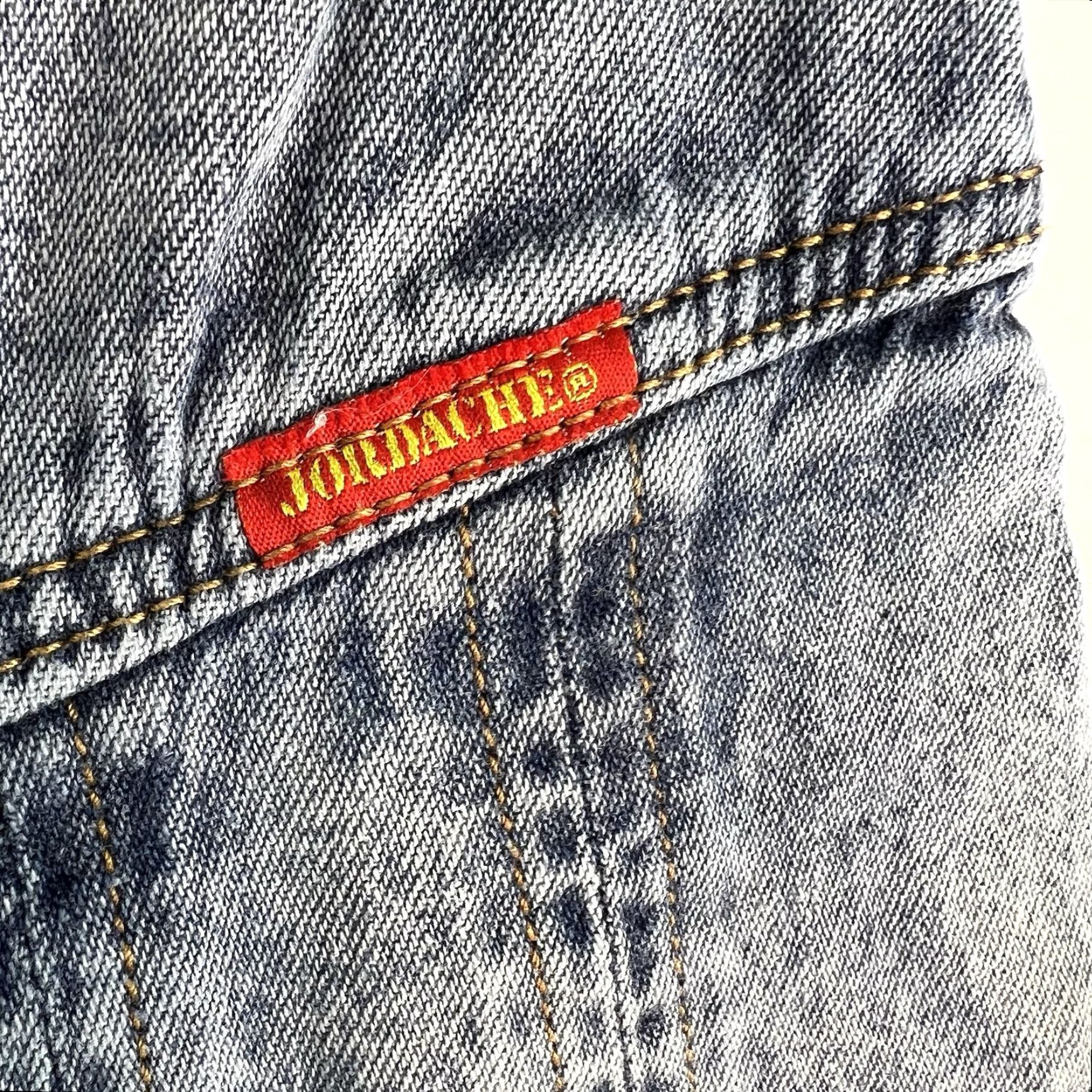 Jordache VINTAGE Jordache 80s Denim Swing Skirt Womens Size 12 Blue Pleated Long Size 34" / US 12 / IT 48 - 6 Thumbnail