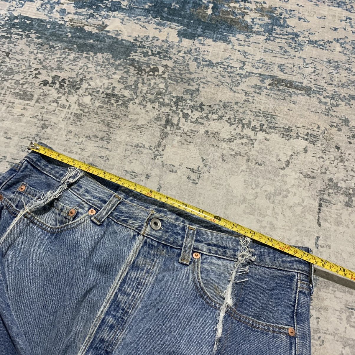 Designer × Japanese Brand Rare ! 2nd Existence Denim Reworks Size US 34 / EU 50 - 10 Thumbnail