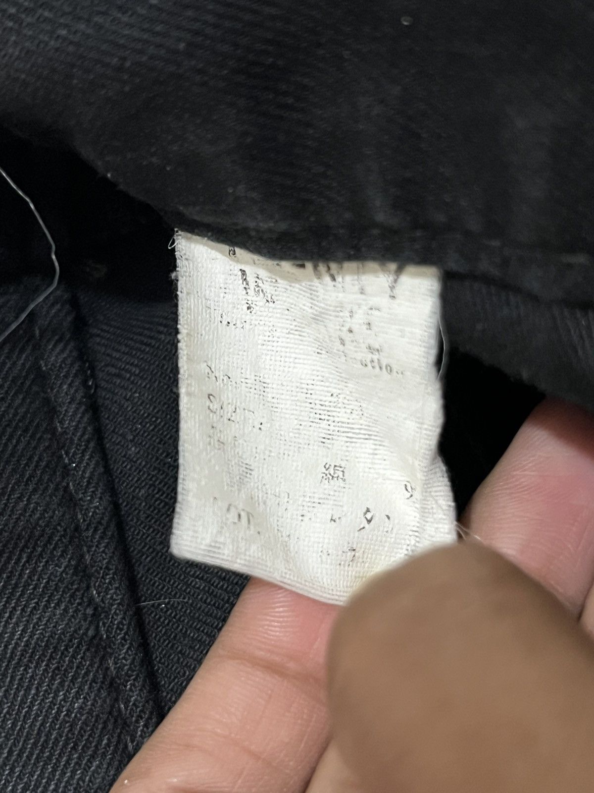 Other Twenty Works Black Leather Pocket Jeans Y2K Japan Size US 30 / EU 46 - 10 Thumbnail