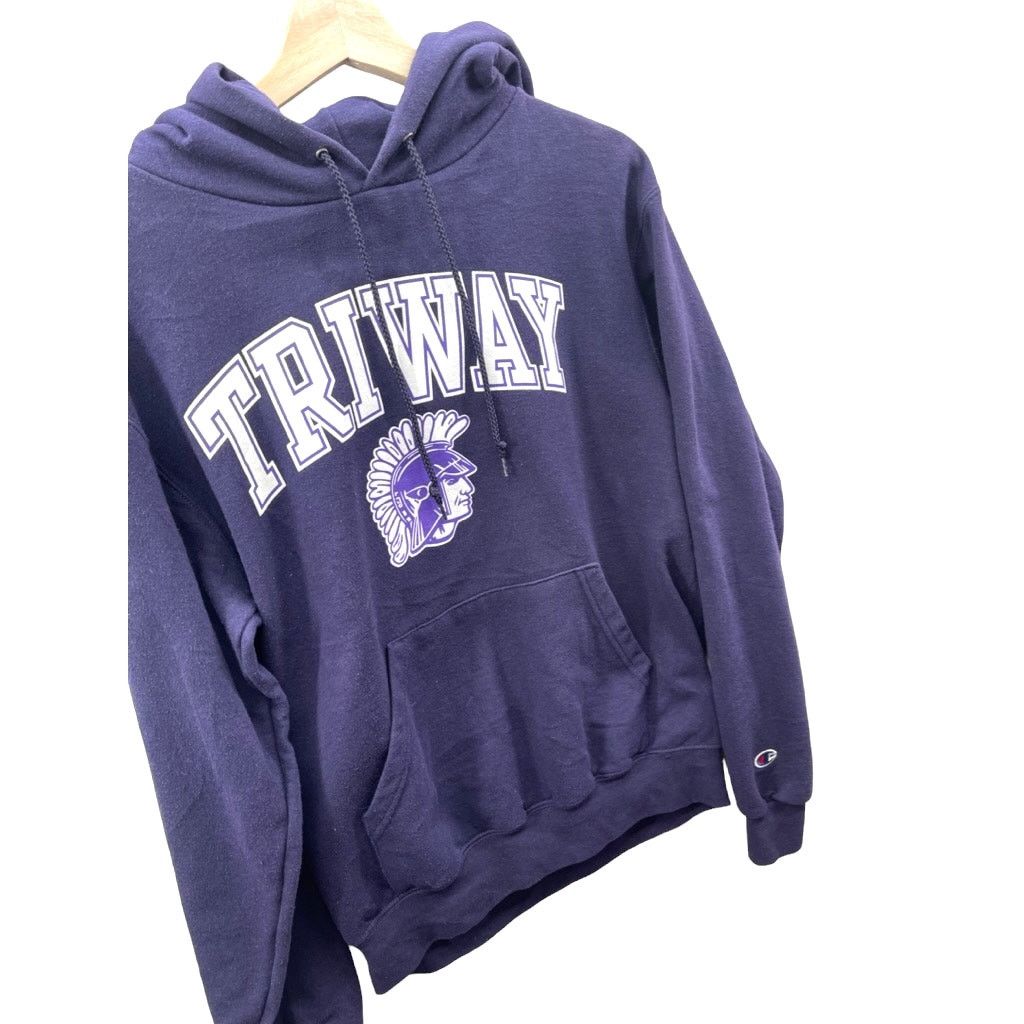 Champion × Vintage 2000's Champion Triway Collegiate Hoodie Size US S / EU 44-46 / 1 - 6 Thumbnail