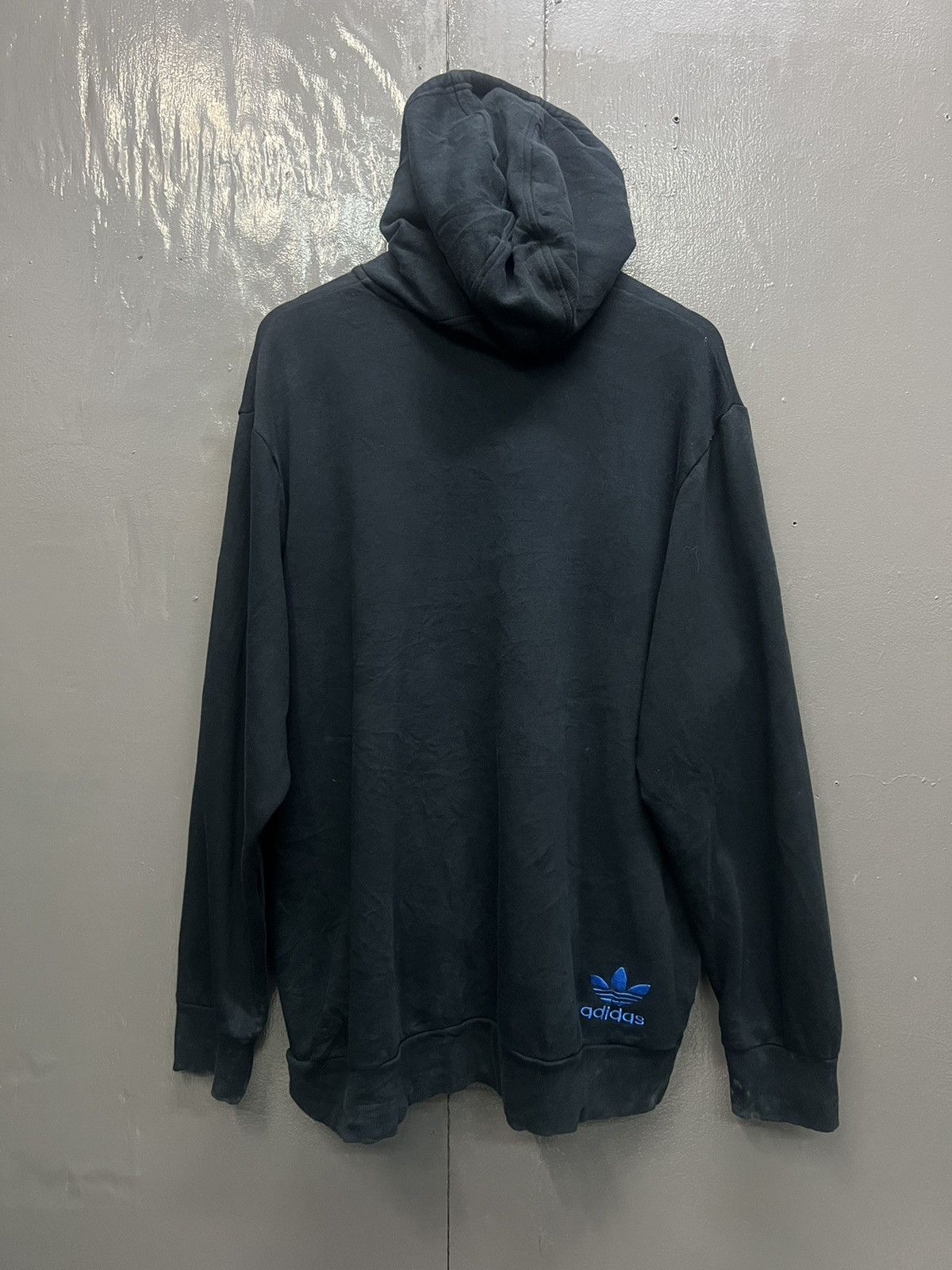Vintage Adidas Big Logo Hoodies Size US XXL / EU 58 / 5 - 8 Thumbnail