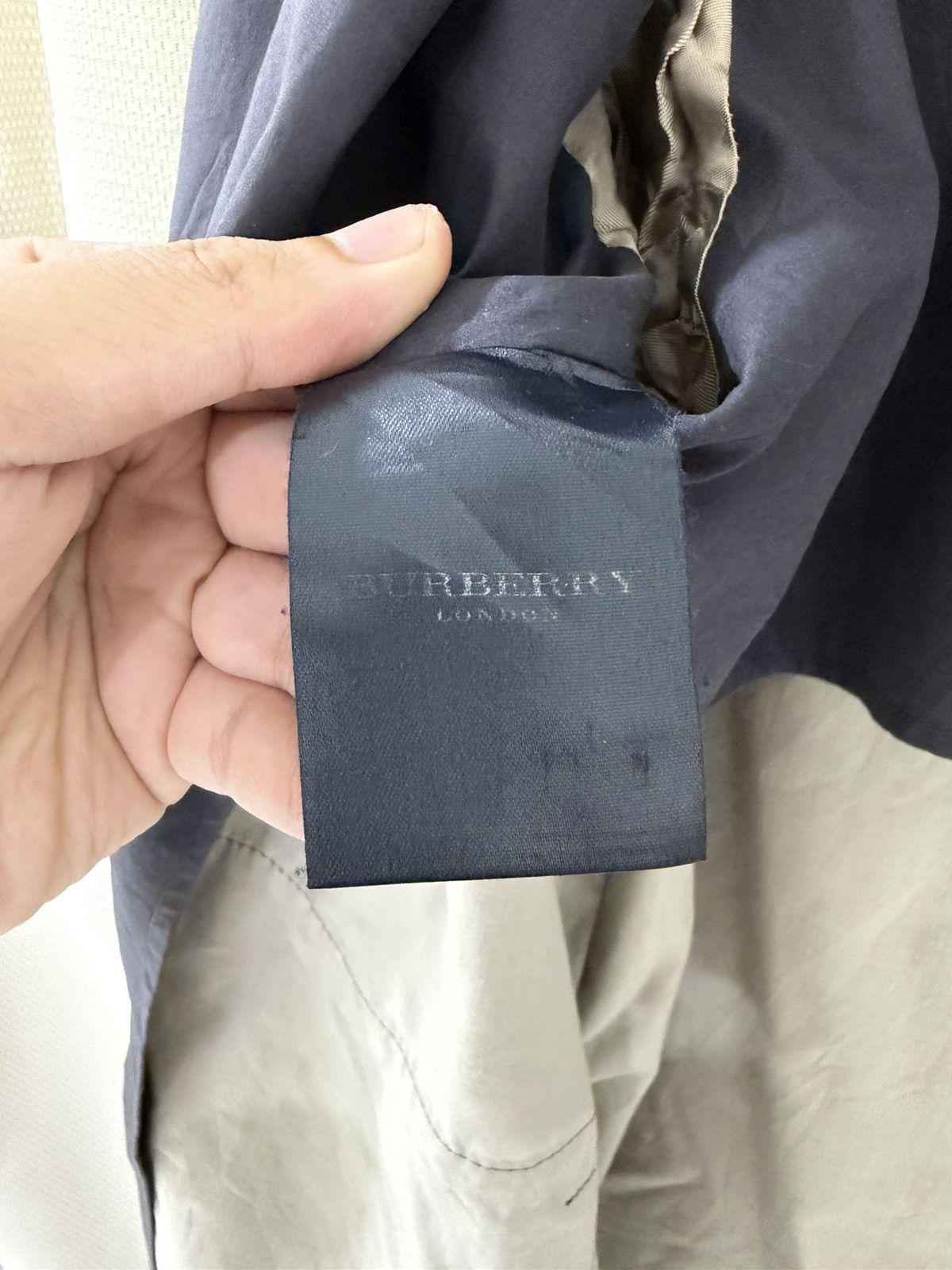 Burberry Vintage 90s🔥 Burberry London Nova Check Collar Trench Coat Size US M / EU 48-50 / 2 - 11 Thumbnail