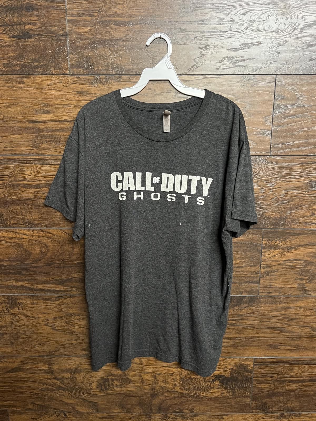 Next Level Apparel Call of Duty Ghosts T-shirt Video Game Promo Skull Tee -L Size US L / EU 52-54 / 3 - 1 Thumbnail
