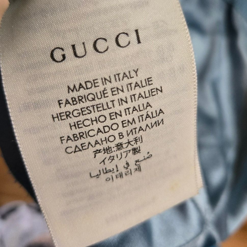 Gucci Gucci Canvas GG Monogram Ivory Silver Rush Baseball Hat Size ONE SIZE - 9 Thumbnail