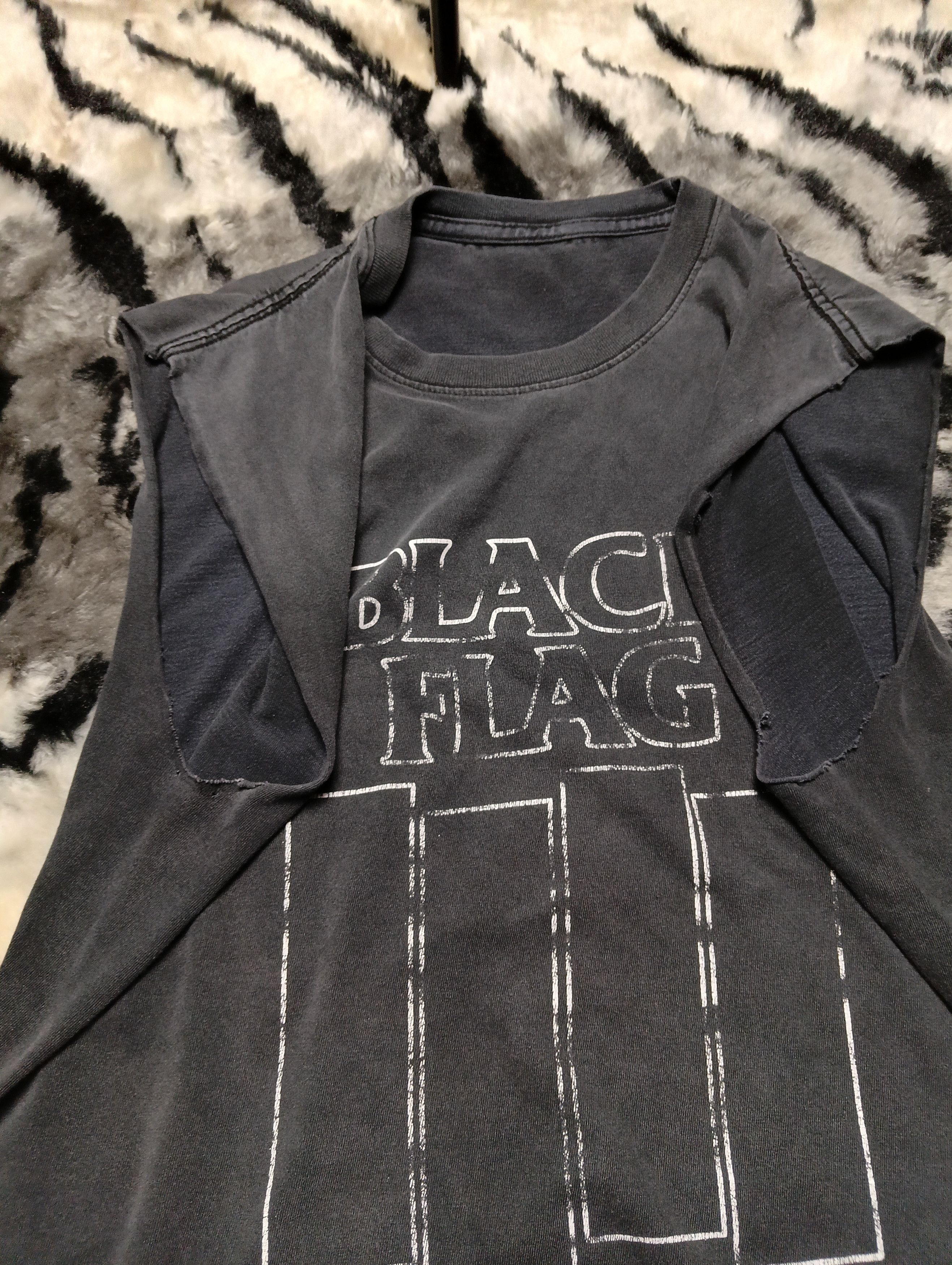 Band Tees × Black Flag × Vintage Punk Band Tees Black Flag Size US M / EU 48-50 / 2 - 7 Thumbnail