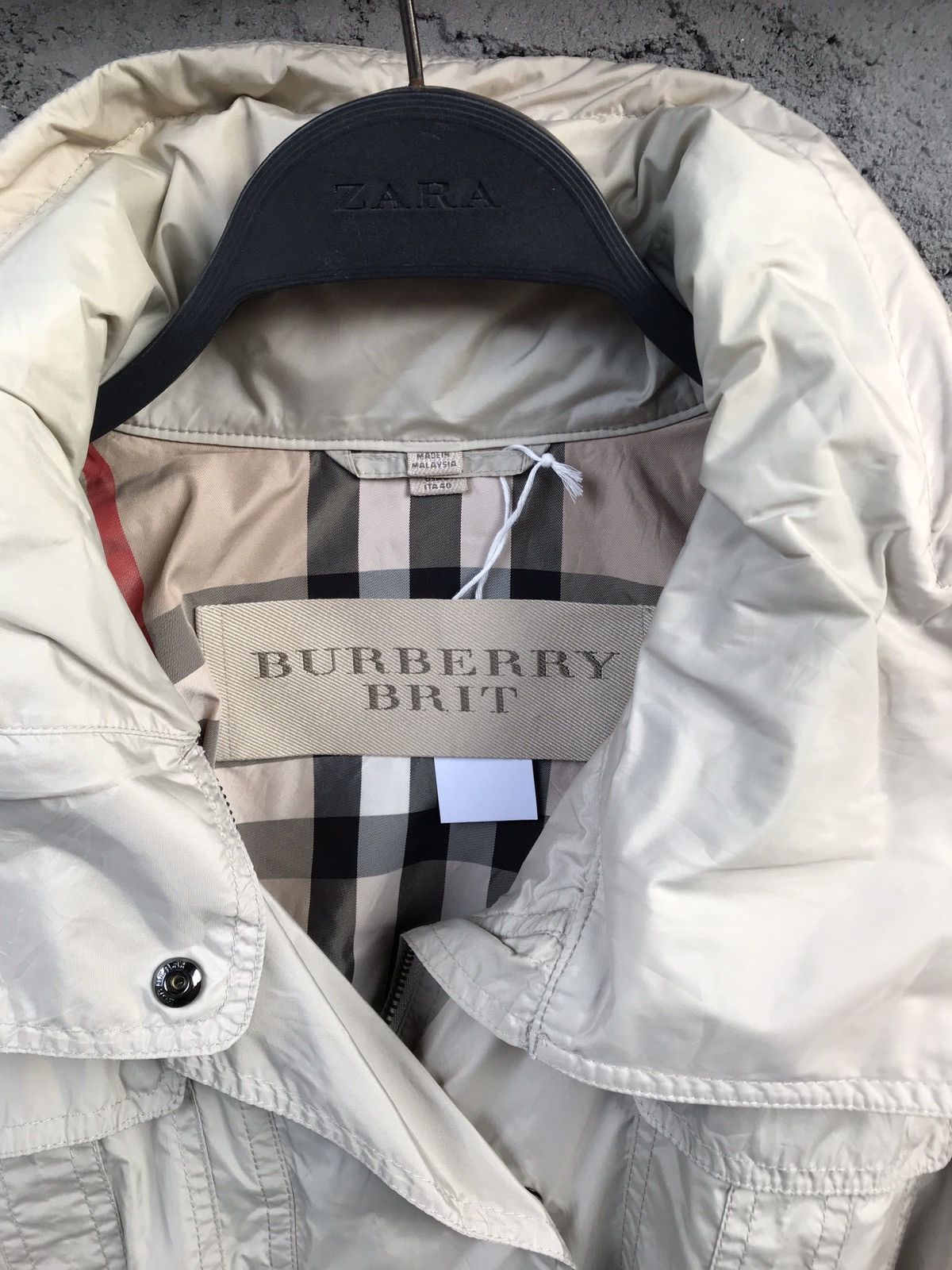 Burberry × Designer × Vintage Vintage burberry brit coat light Size M / US 6-8 / IT 42-44 - 3 Thumbnail