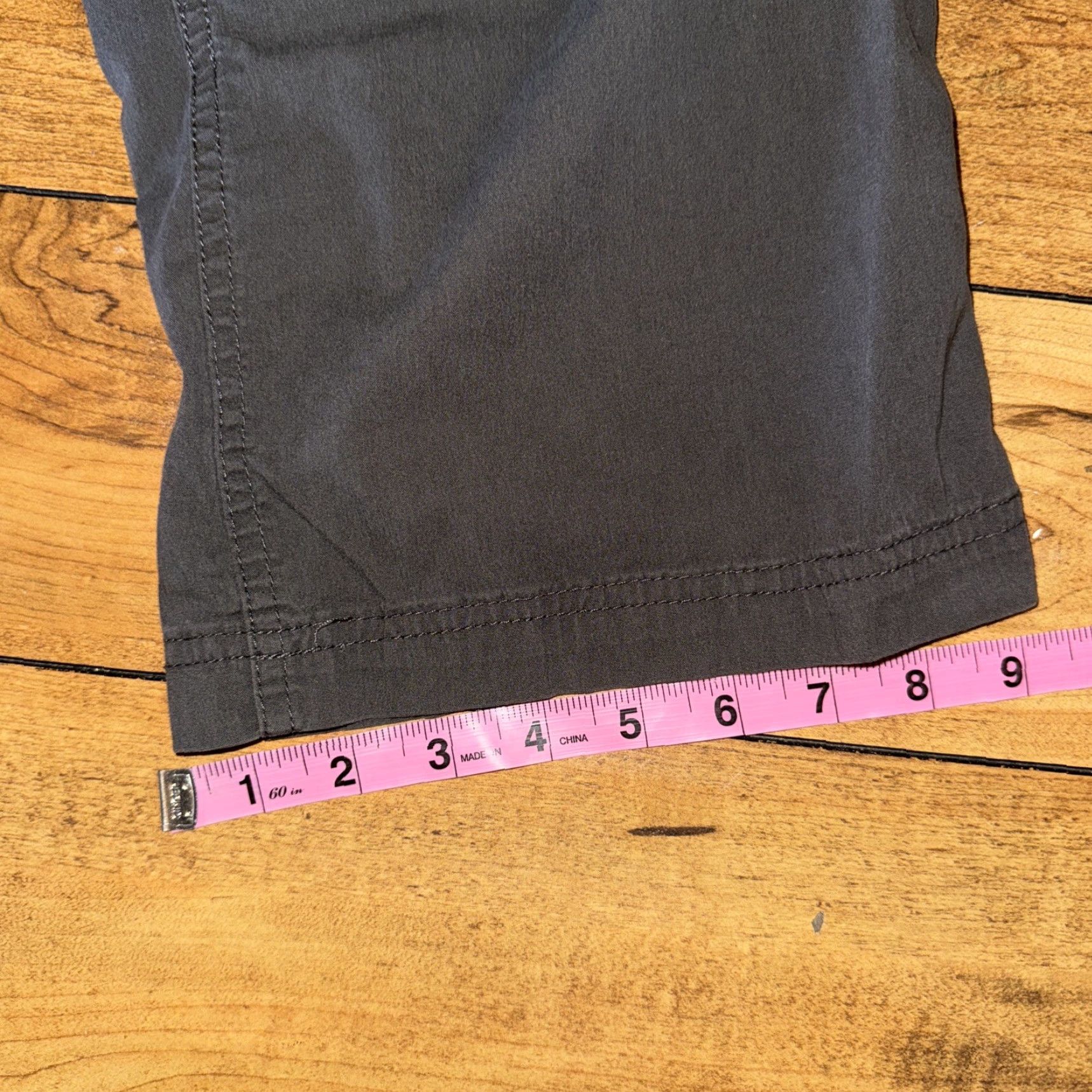Vintage BC Clothing Cargo Pants Mens Regular 38x30.5 Gray Cargo Belted Convertible Insulated Trousers Size US 38 / EU 54 - 2 Thumbnail