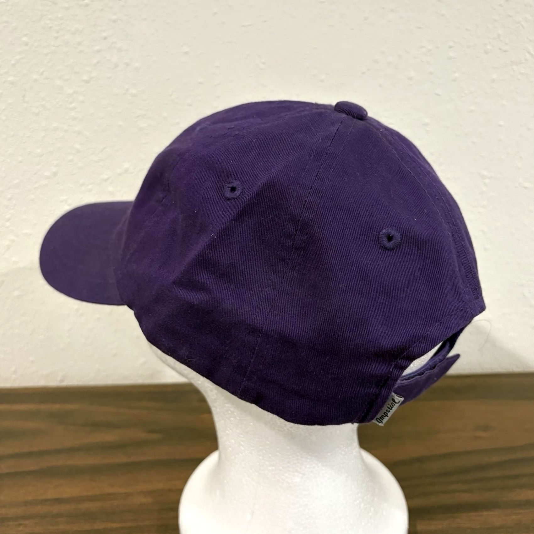 Imperial Imperial Headwear Eagle Hat Cap Strapback Purple USA Nature 90s Embroidered Size ONE SIZE - 7 Thumbnail