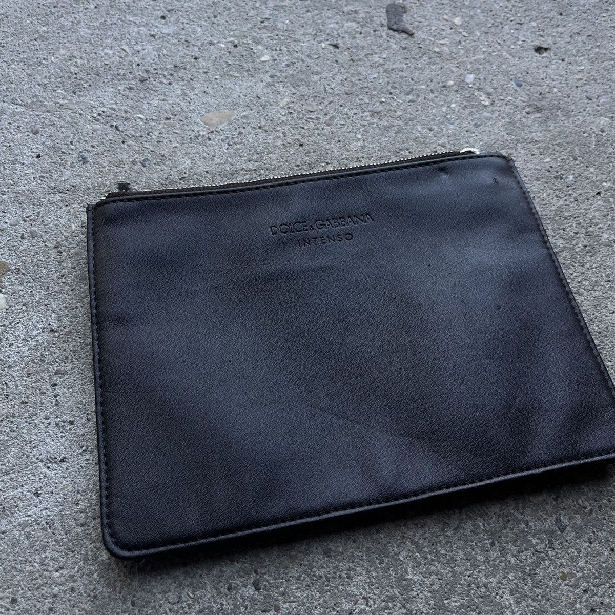 Dolce & Gabbana D&G Intenso leather pouch Size ONE SIZE - 2 Thumbnail