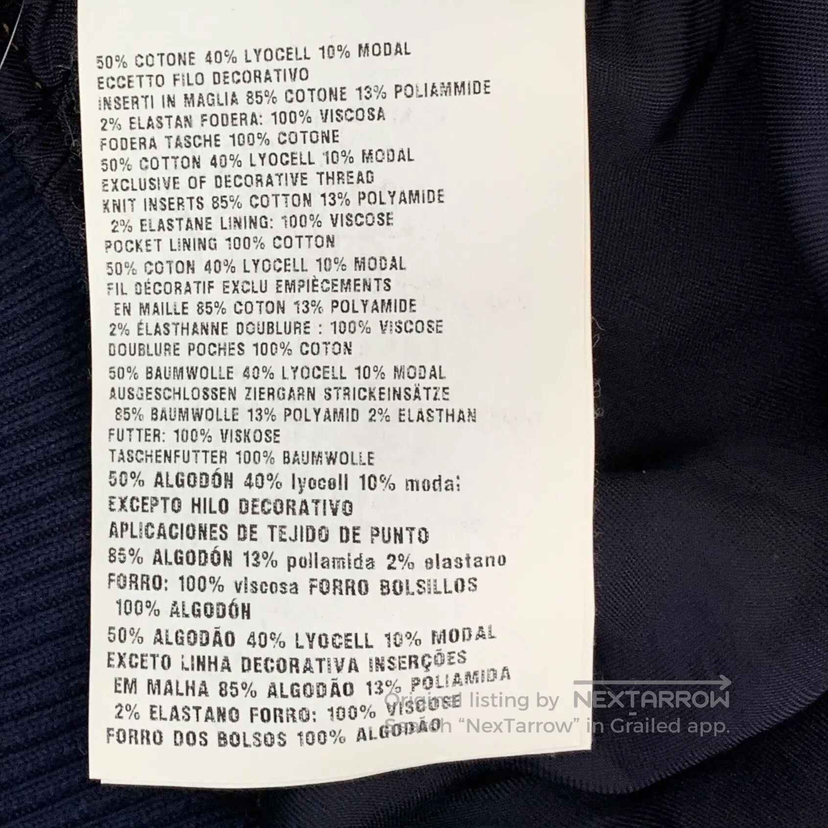 Miu Miu Miu Miu Blue logo embroidered cotton denim jacket| Size XS / US 0-2 / IT 36-38 - 8 Thumbnail