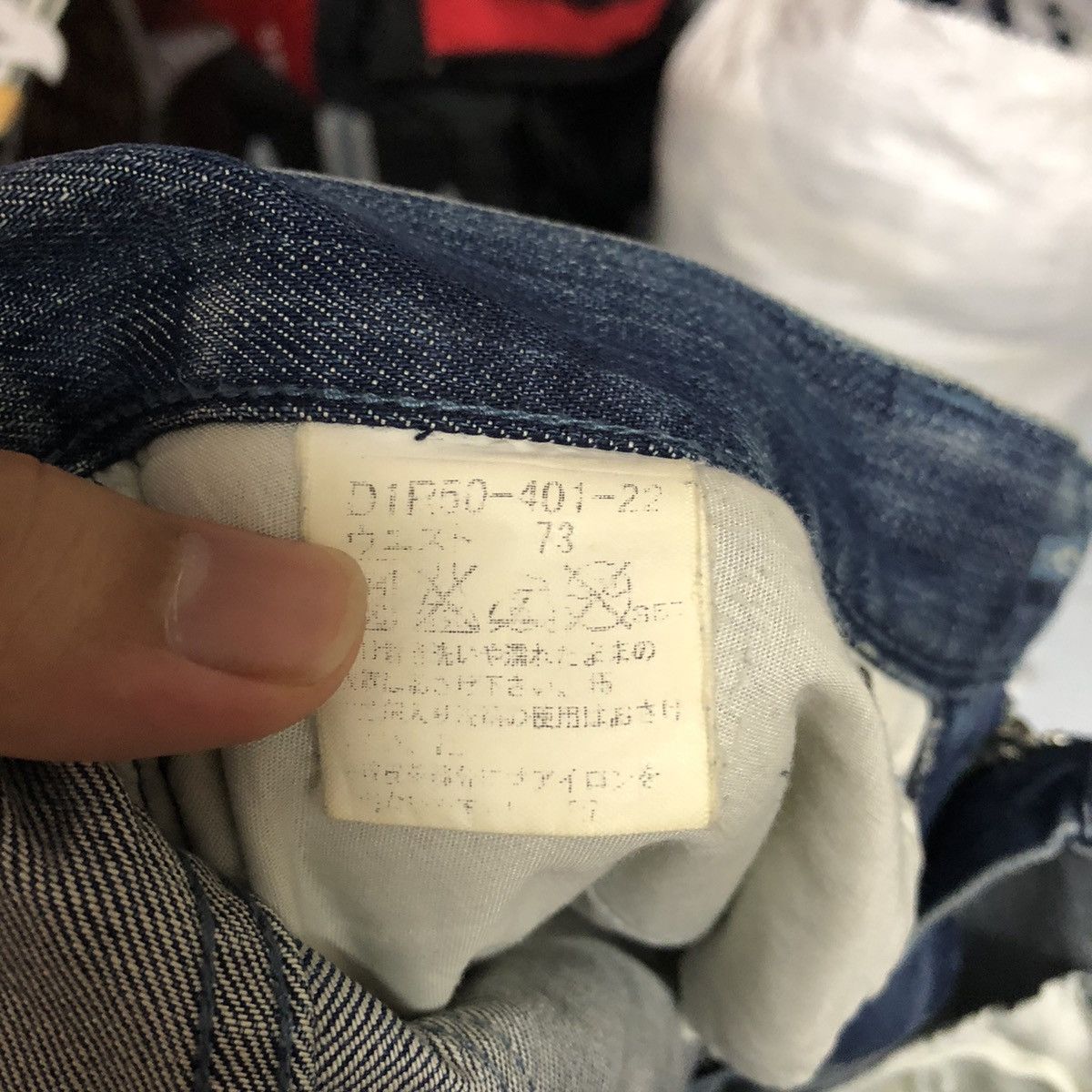Burberry DLL Burberry Blue Distressed Denim Pants #C252 Size US 29 - 21 Thumbnail