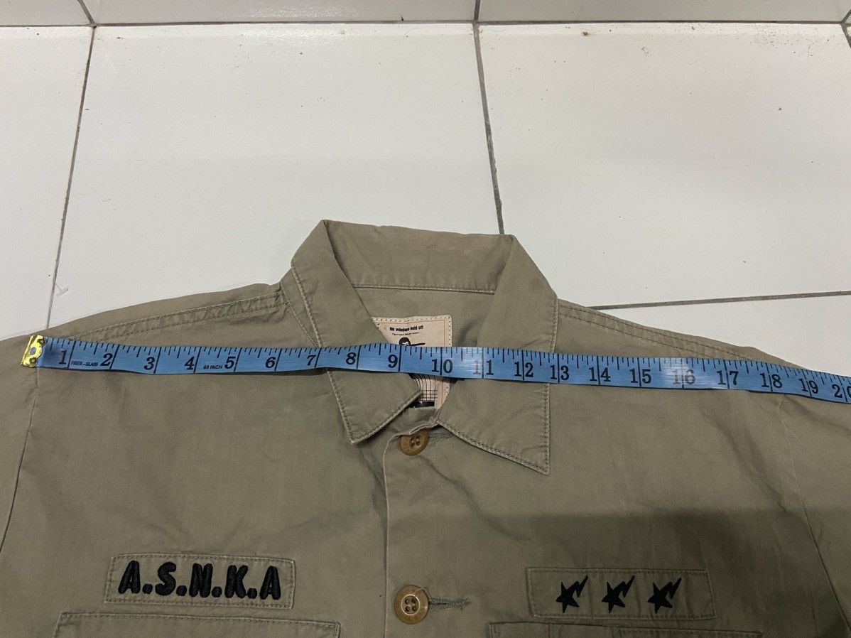 Bape BAPE A BATHING APE ASNKA MILITARY STYLE BUTTON UP Size US M / EU 48-50 / 2 - 17 Thumbnail