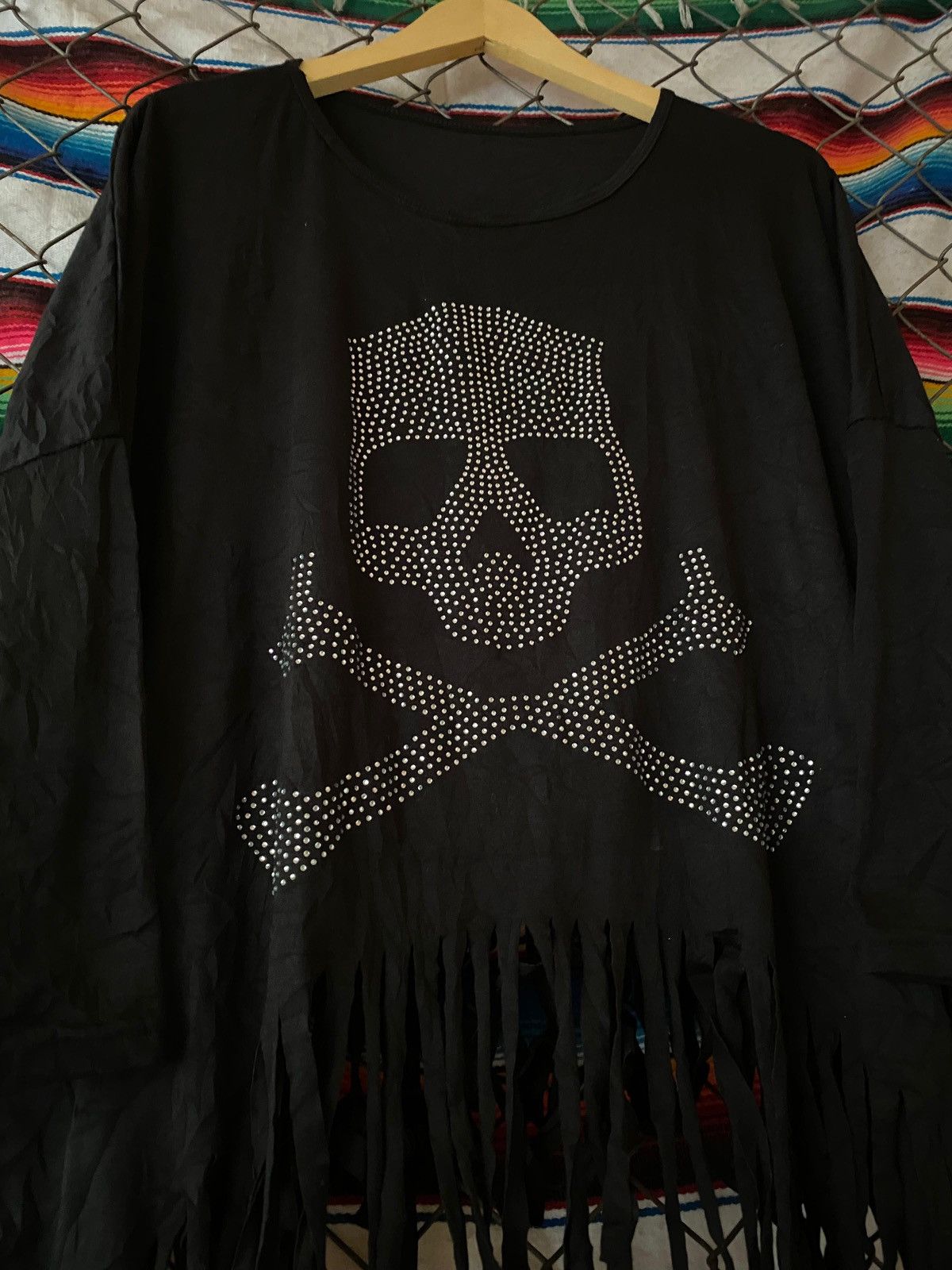 Hysteric Glamour × If Six Was Nine × Japanese Brand Y2k “fringe style” ifsixwasnine longsleeve Size L / US 10 / IT 46 - 2 Thumbnail