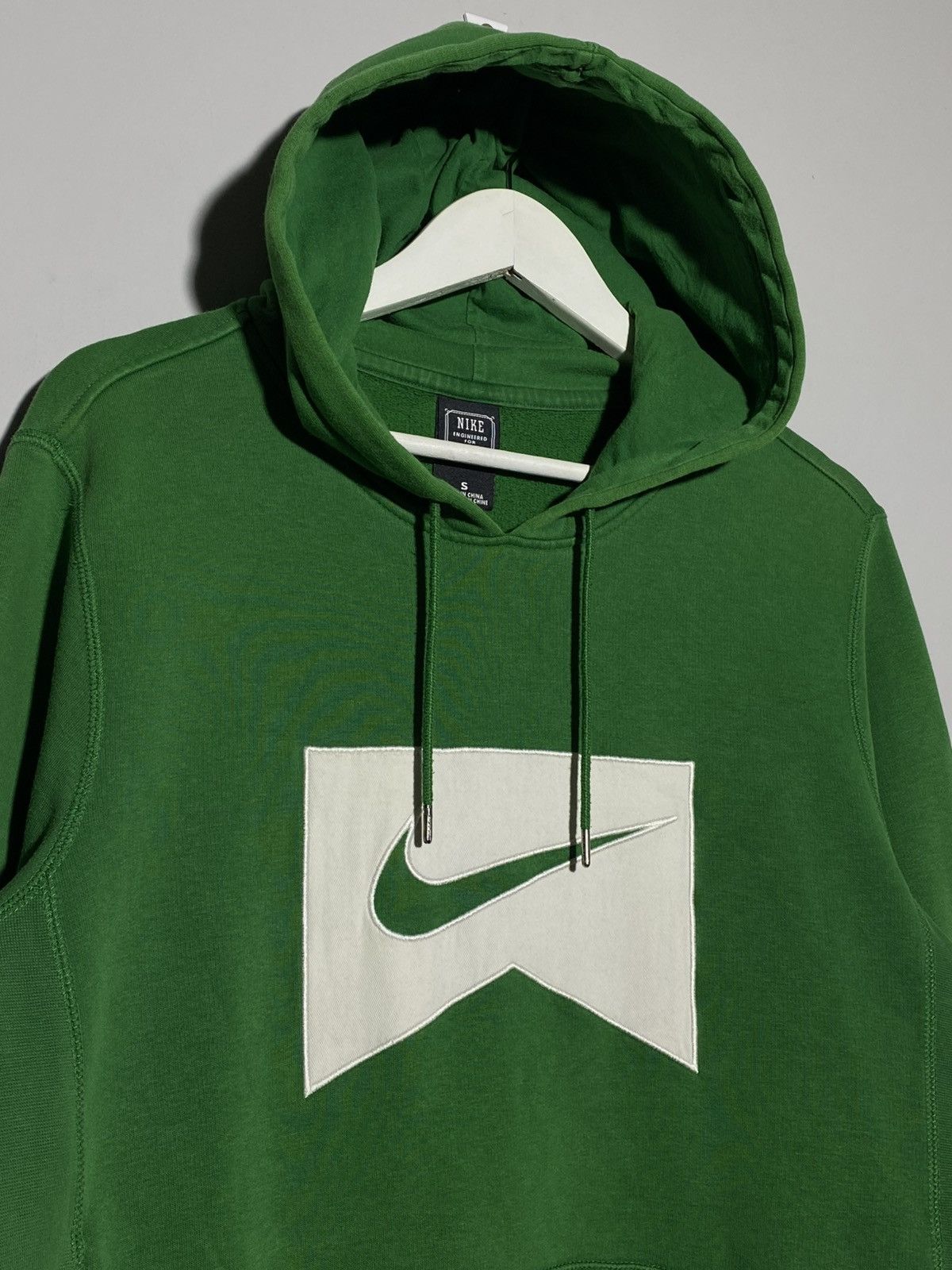 Nike 🔥 NIKE 2000s SWOOSH LOGO HOODIE TYLER THE CREATOR VIBES Size US S / EU 44-46 / 1 - 4 Thumbnail