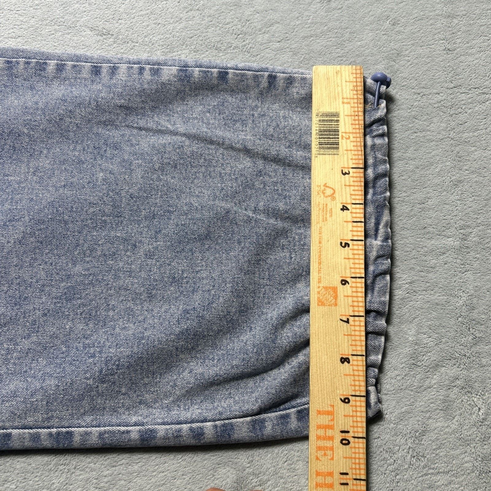 Wrangler 2000s Beyond Baggy Cargo Jeans Medium 34x27 Wide Strap Leg Size 30" / US 8 / IT 44 - 15 Thumbnail