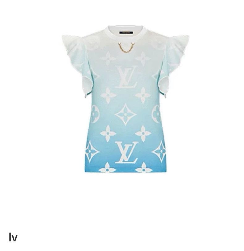 Louis Vuitton Louis Vuitton Presbyopic Gradient Lace short Sleeve Size S / US 4 / IT 40 - 9 Thumbnail