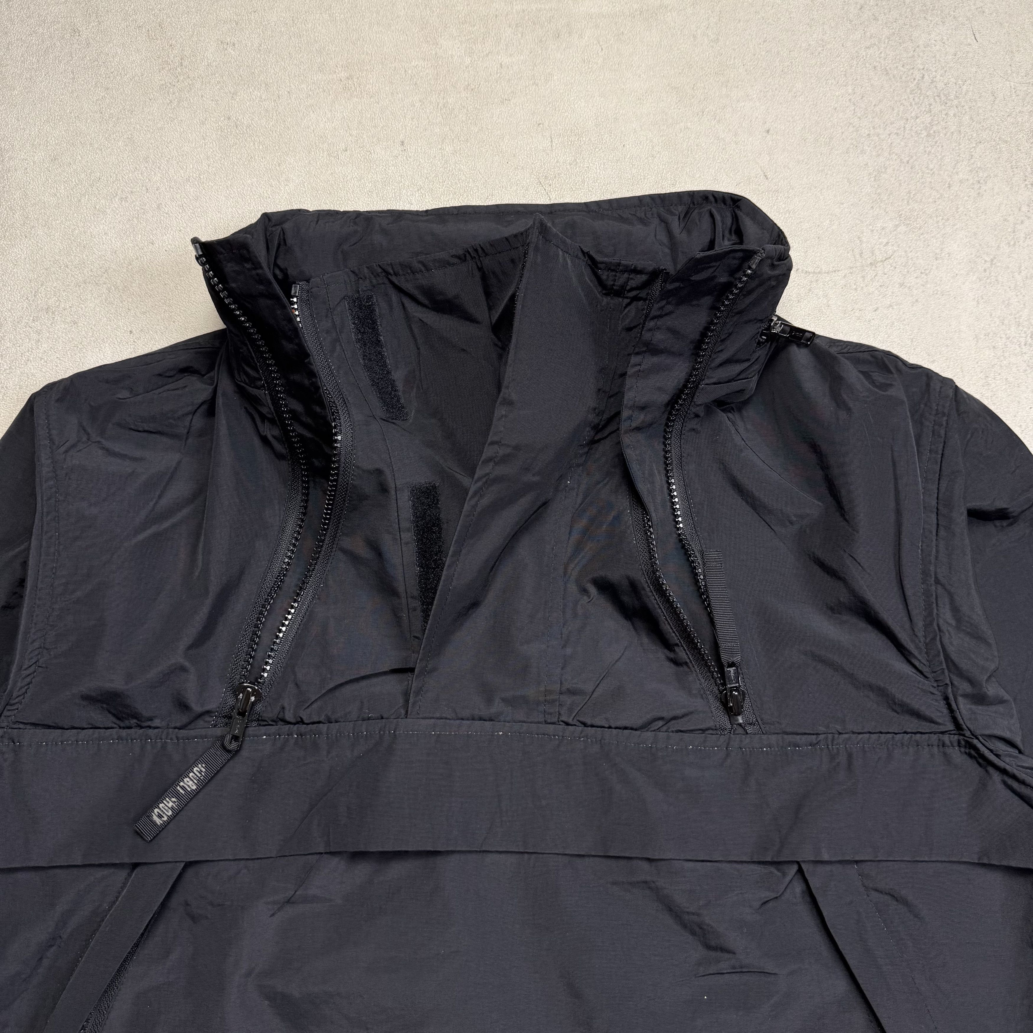 Japanese Brand Black Technical Utility Anorak Hooded Jacket Size US M / EU 48-50 / 2 - 6 Thumbnail
